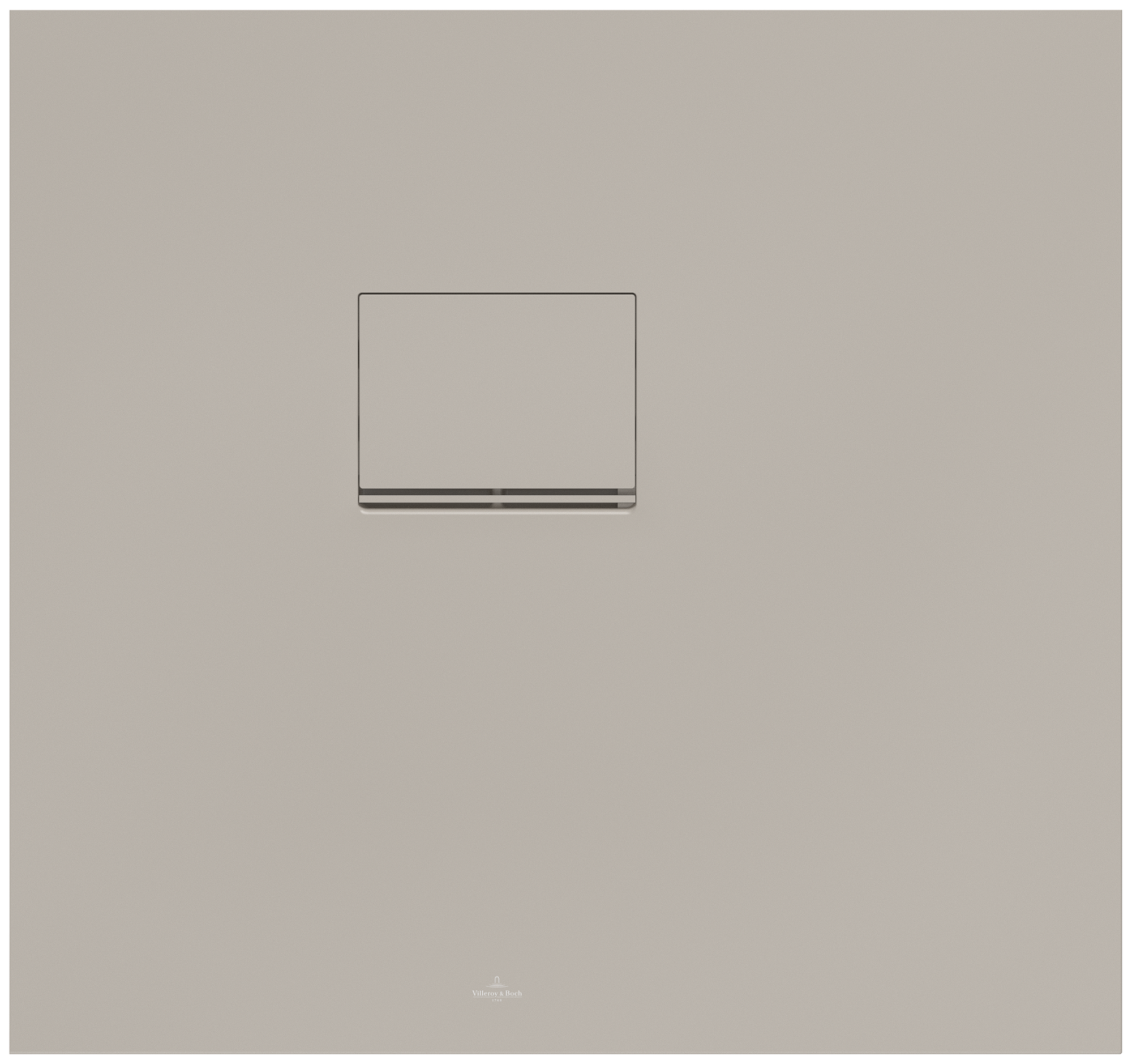 Villeroy & Boch Squaro Infinity rechteckige Duschwanne, 800x750x40mm, Almond