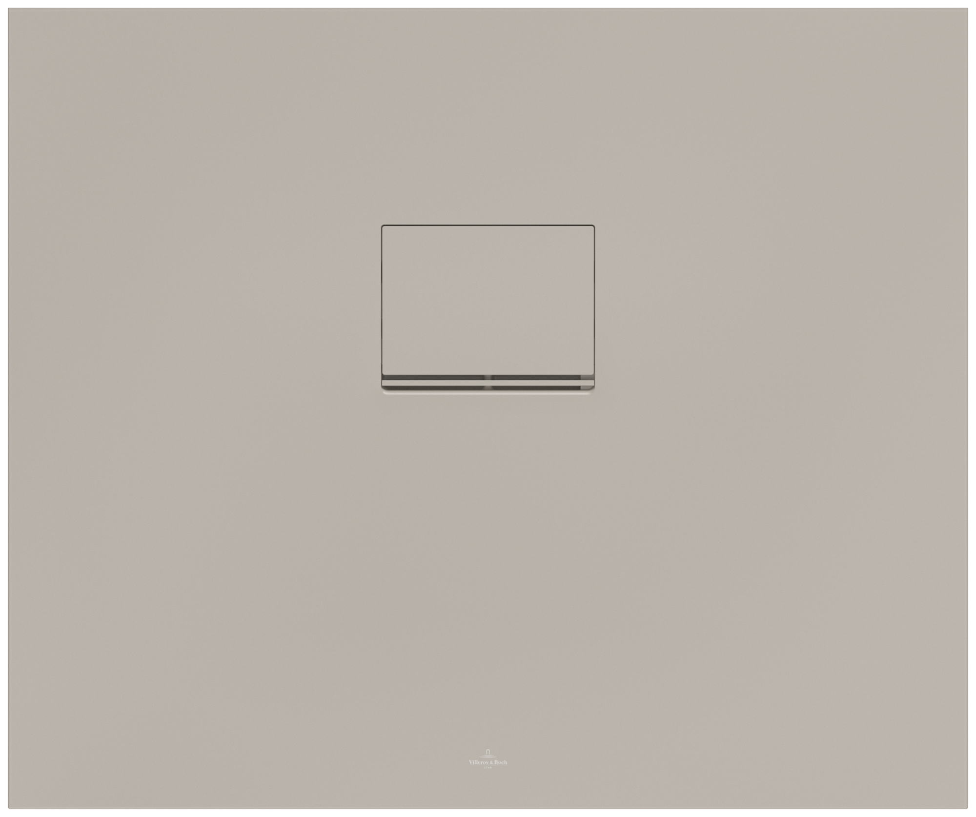 Villeroy & Boch Squaro Infinity rechteckige Duschwanne, 900x750x40mm, Almond