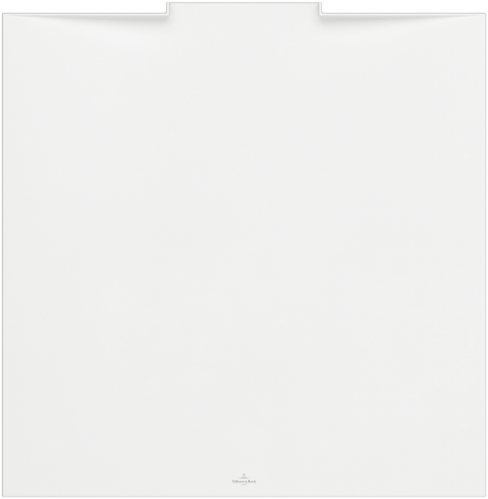 Villeroy & Boch Wallway Vierkant douchevloer, 900x900x30mm, Stone White