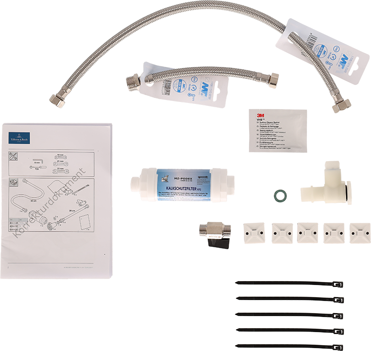 Villeroy & Boch ViClean Kit de filtres anticalcaire, 230x300x60mm