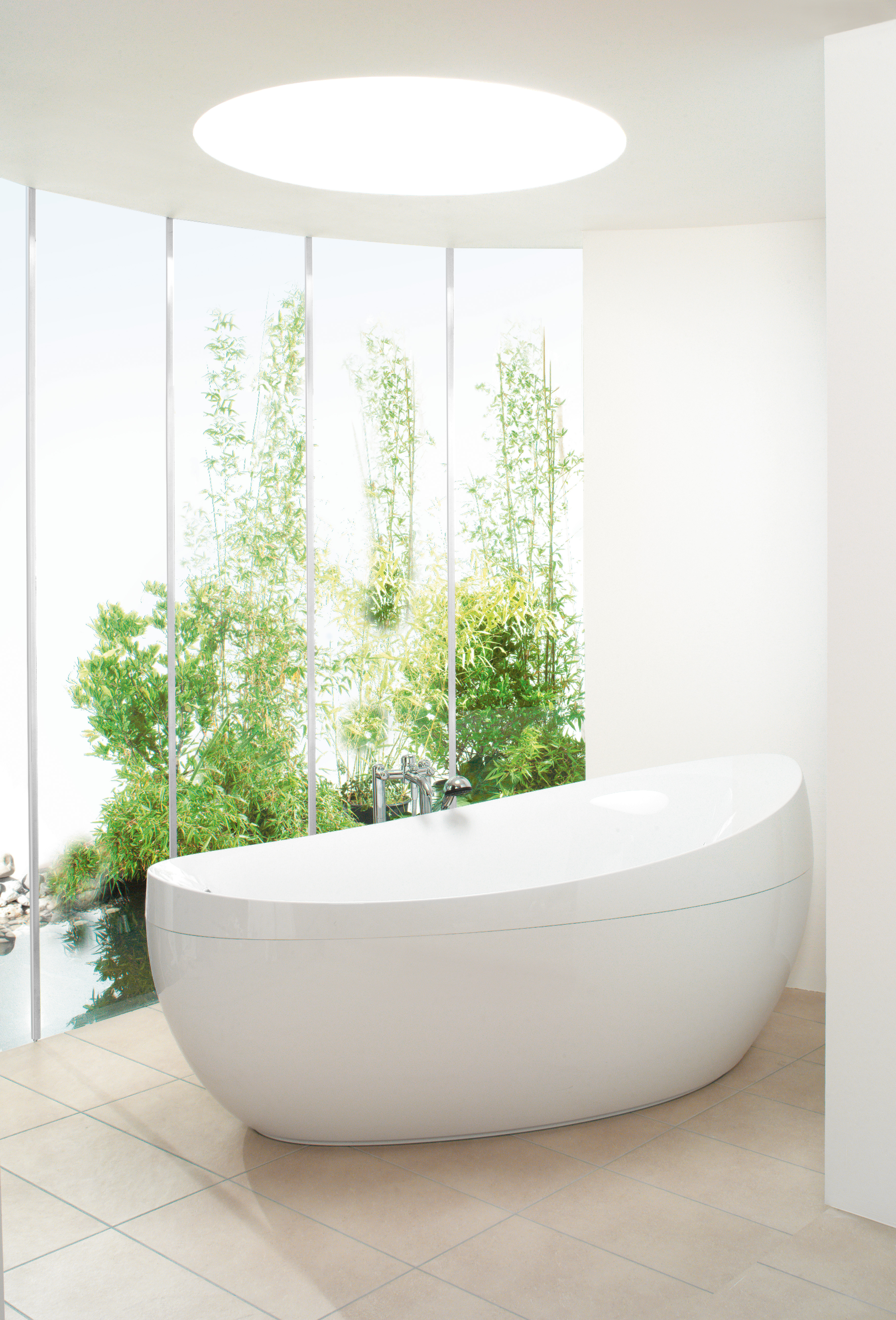 Aveo Free-standing bath, 1900x950mm, White Alpin