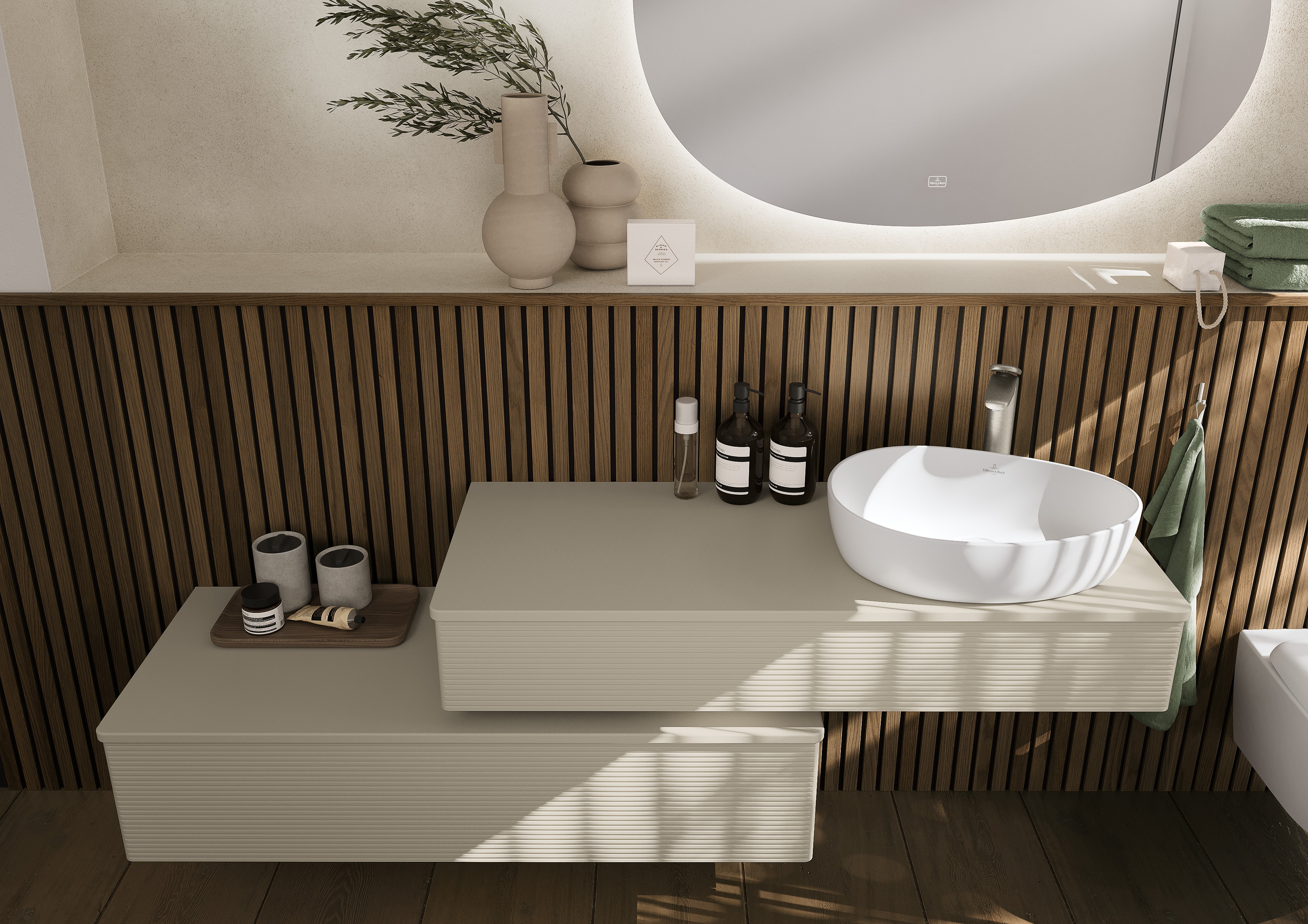 Antao Mirror, with lighting, 1200x805x38mm