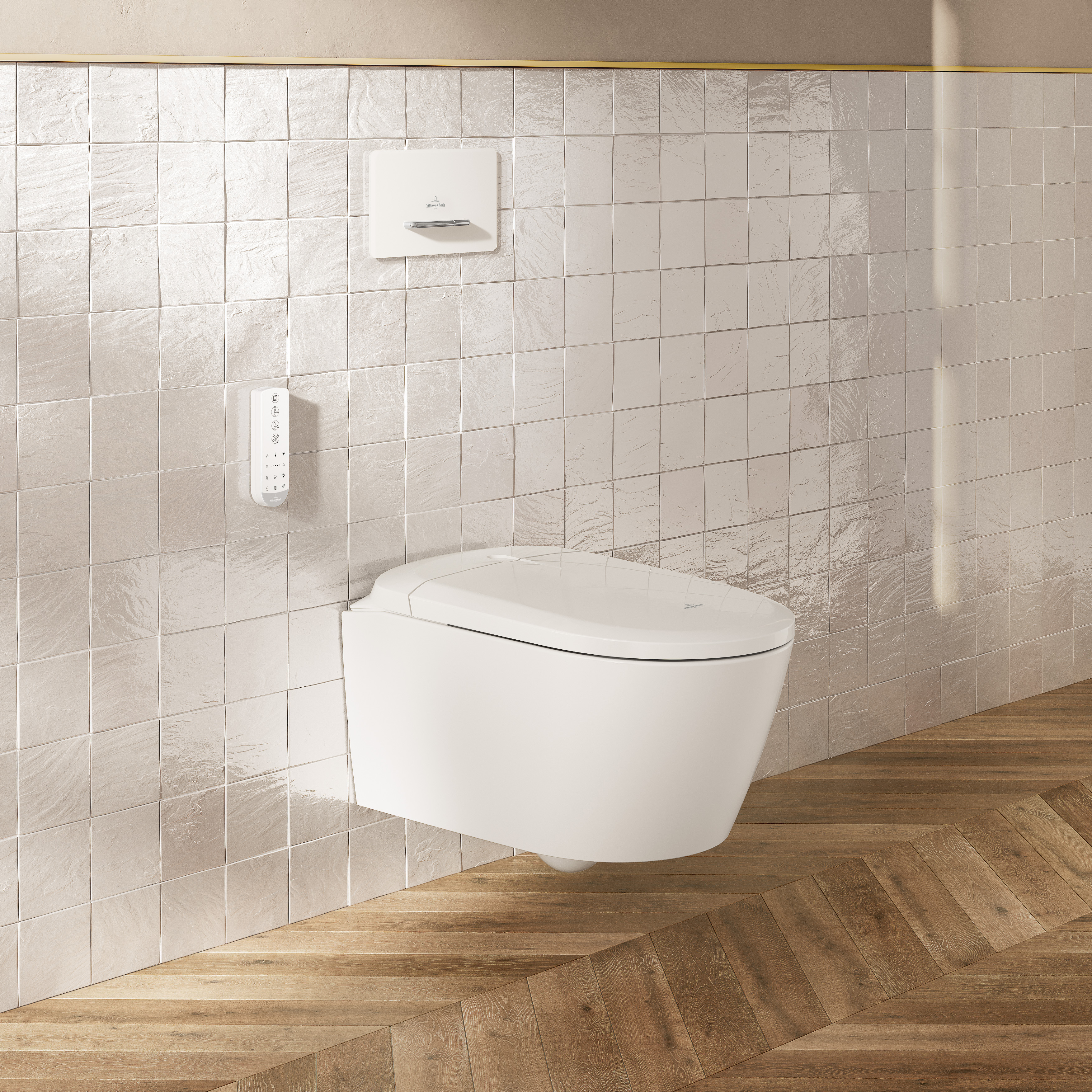 Supreo Select TwistFlush Supreo Select WC douche, Blanc CeramicPlus