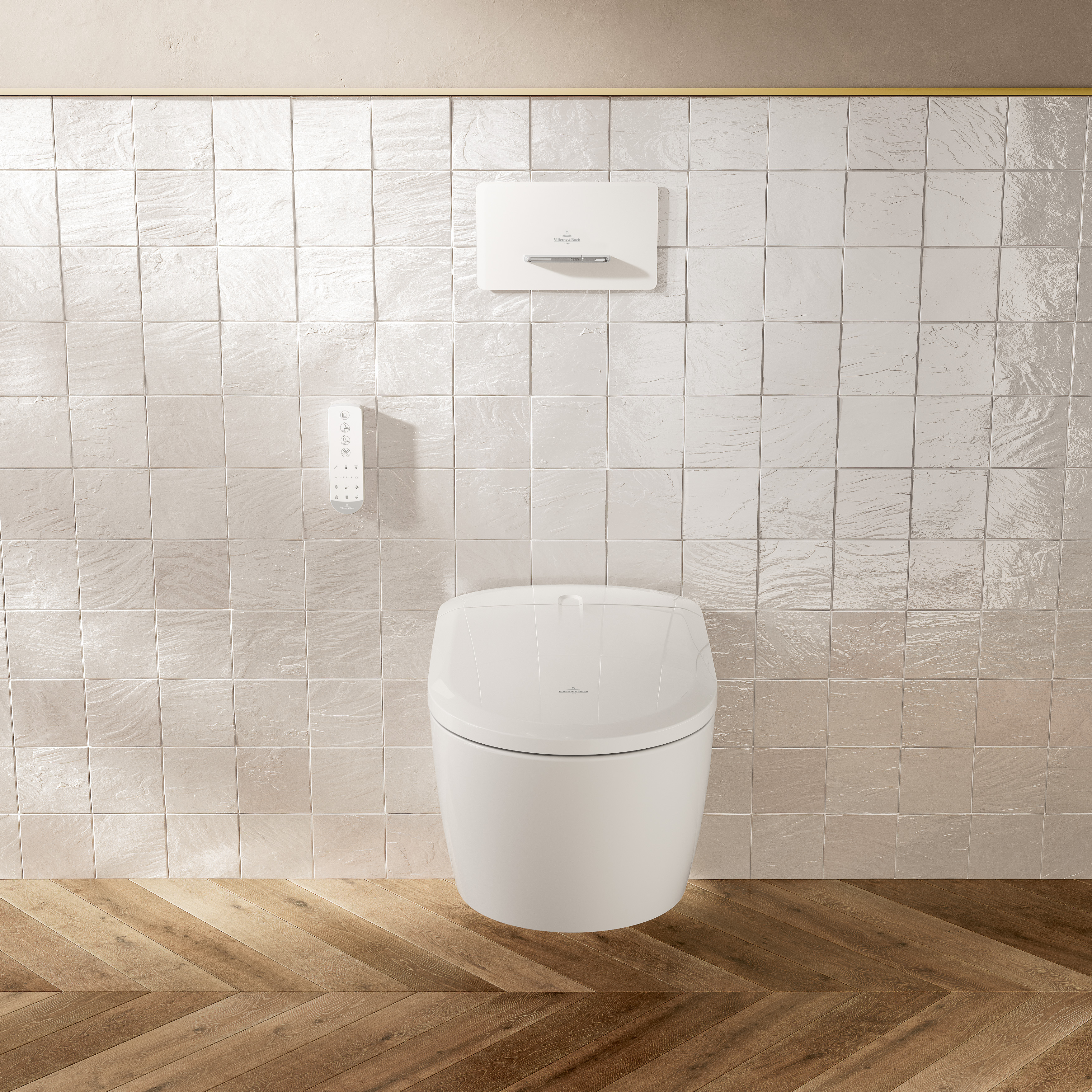 Supreo Select TwistFlush Supreo Select WC douche, Blanc CeramicPlus
