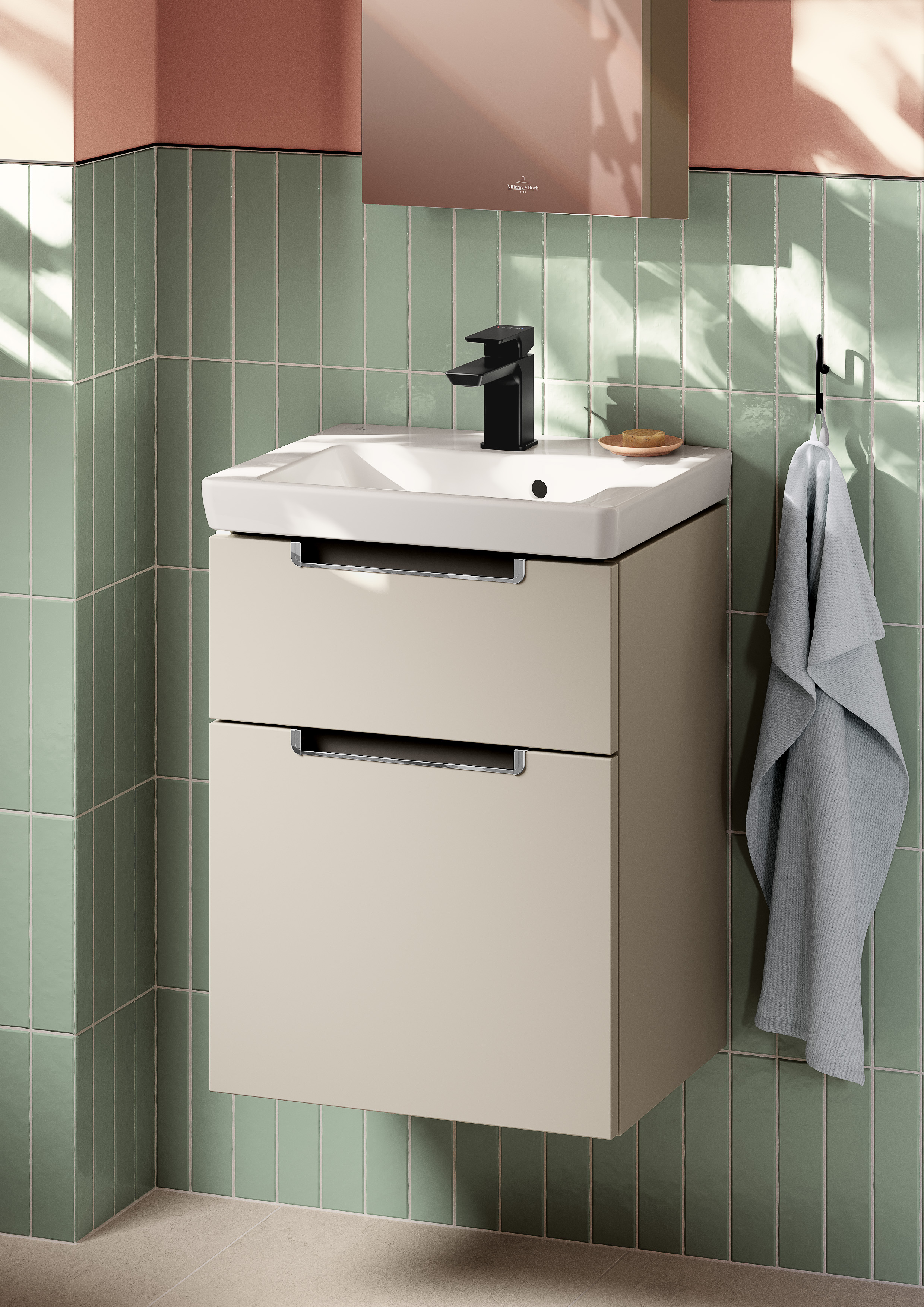 Subway 3.0 Einhebel-Waschtischarmatur, Mit Zugstangen- Ablaufgarnitur, Chrom