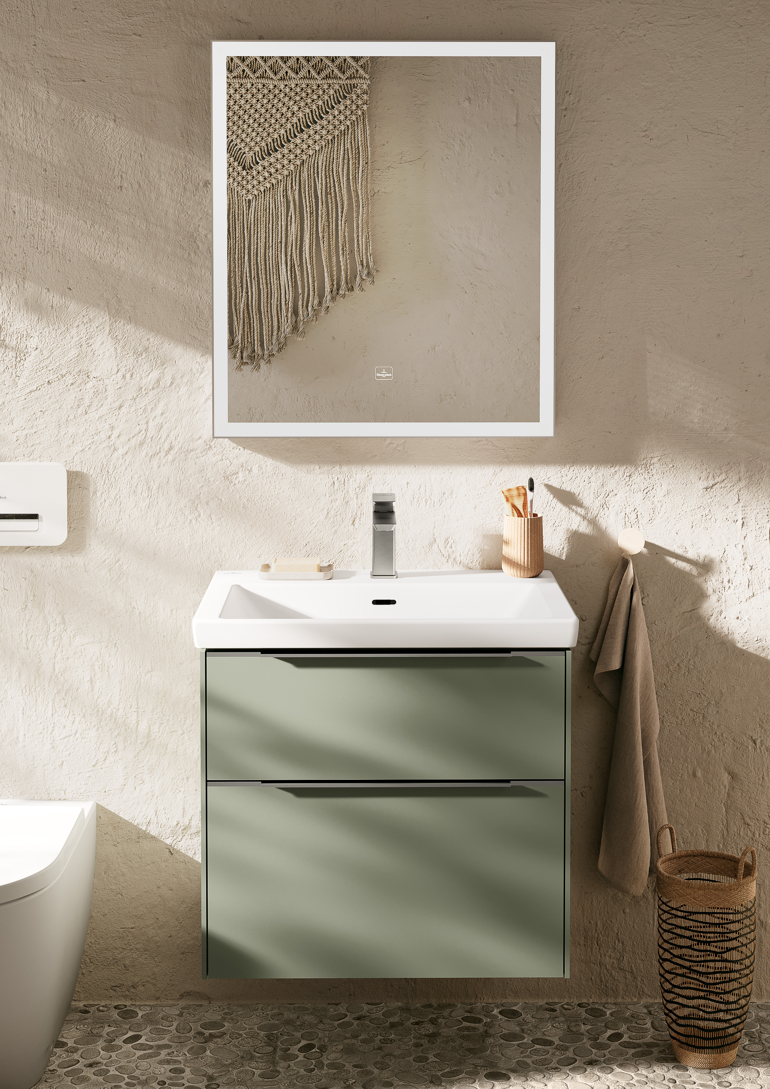 Subway 3.0 Robinetterie monocommande pour lavabo, Avec dispositif de vidage à tirette, Brushed Nickel Matt