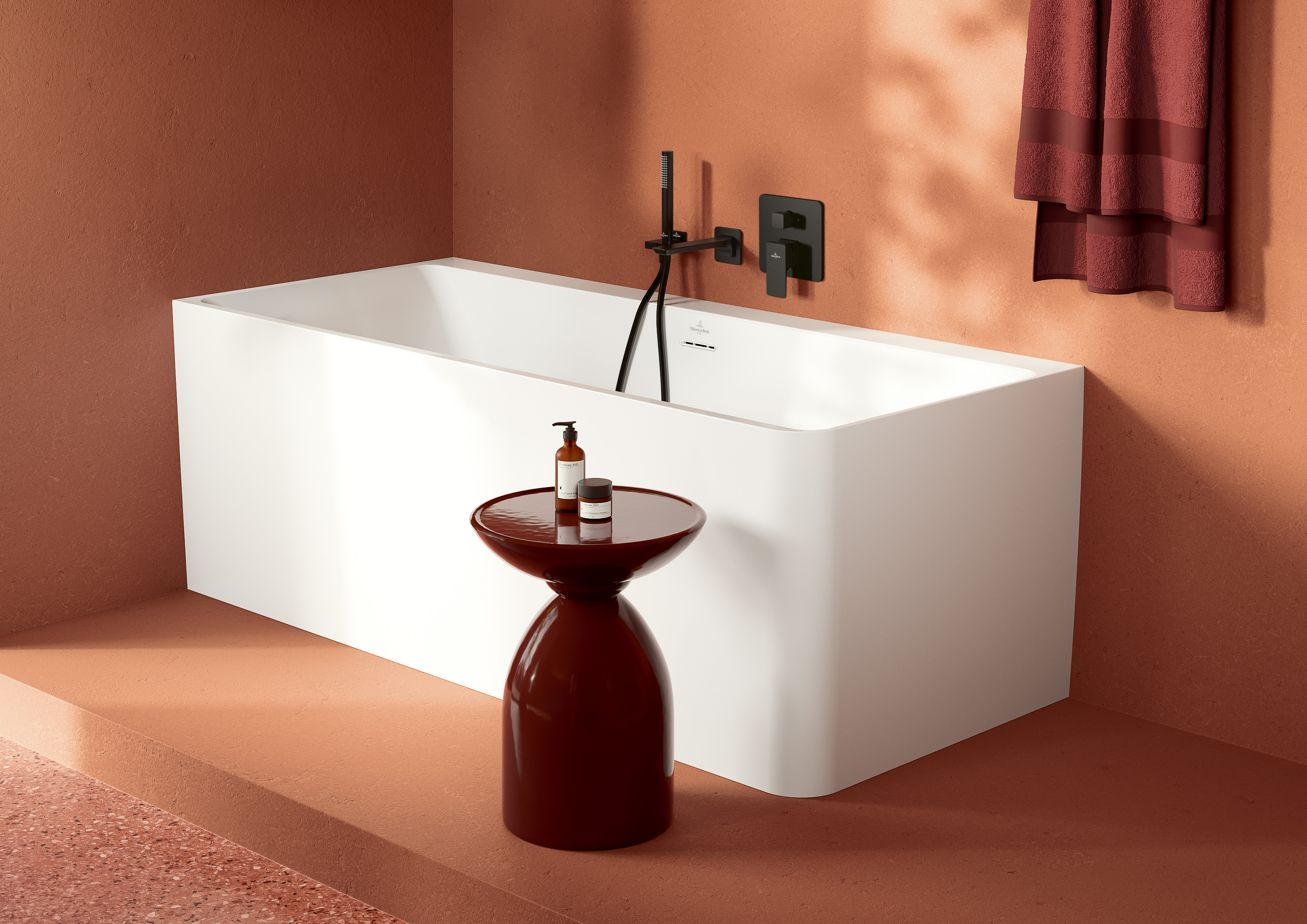 Universal Showers Handbrauseschlauch, Matt Black