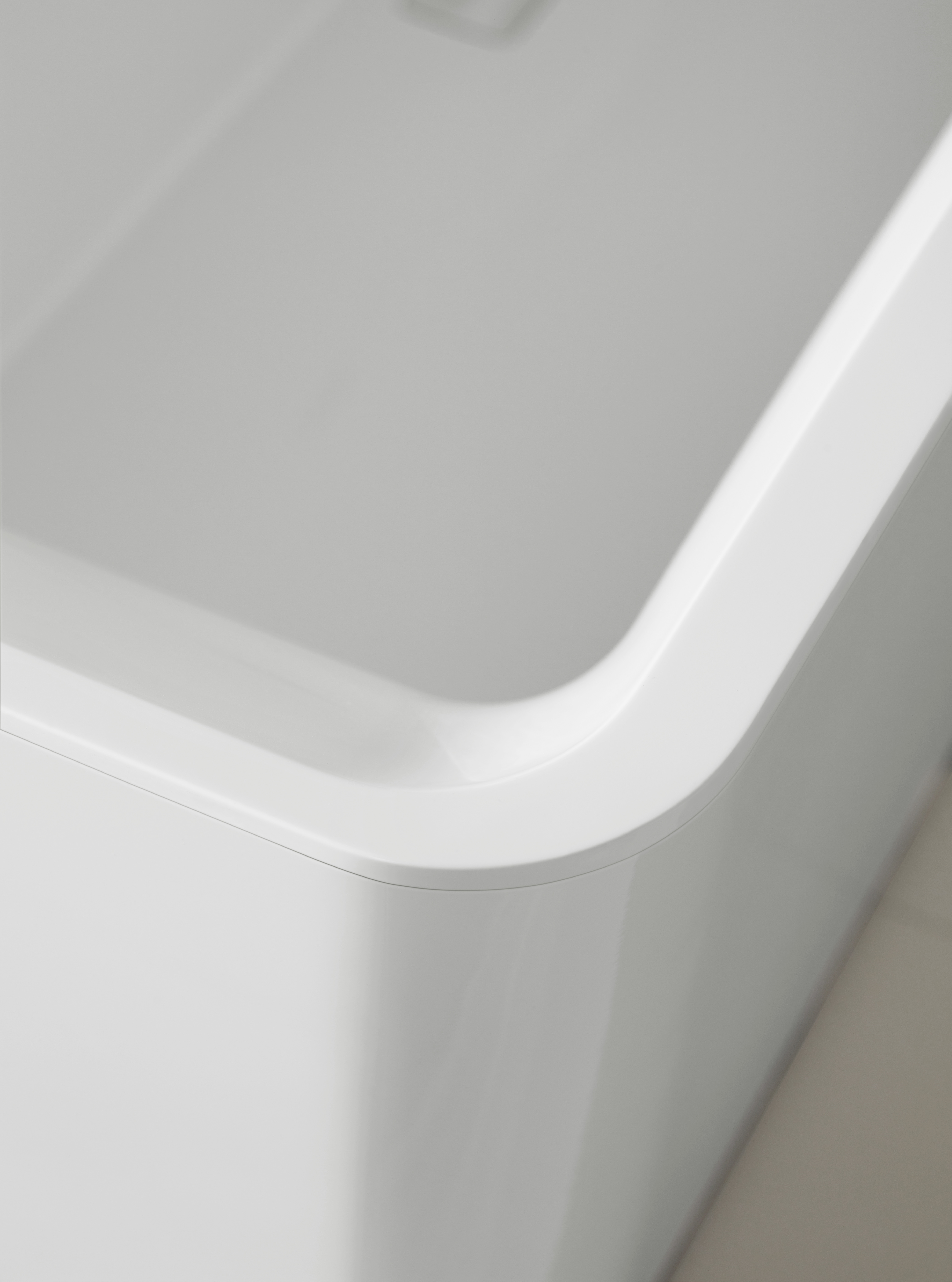 Squaro Edge 12 Free-standing bath, 1800x800mm, White Alpin