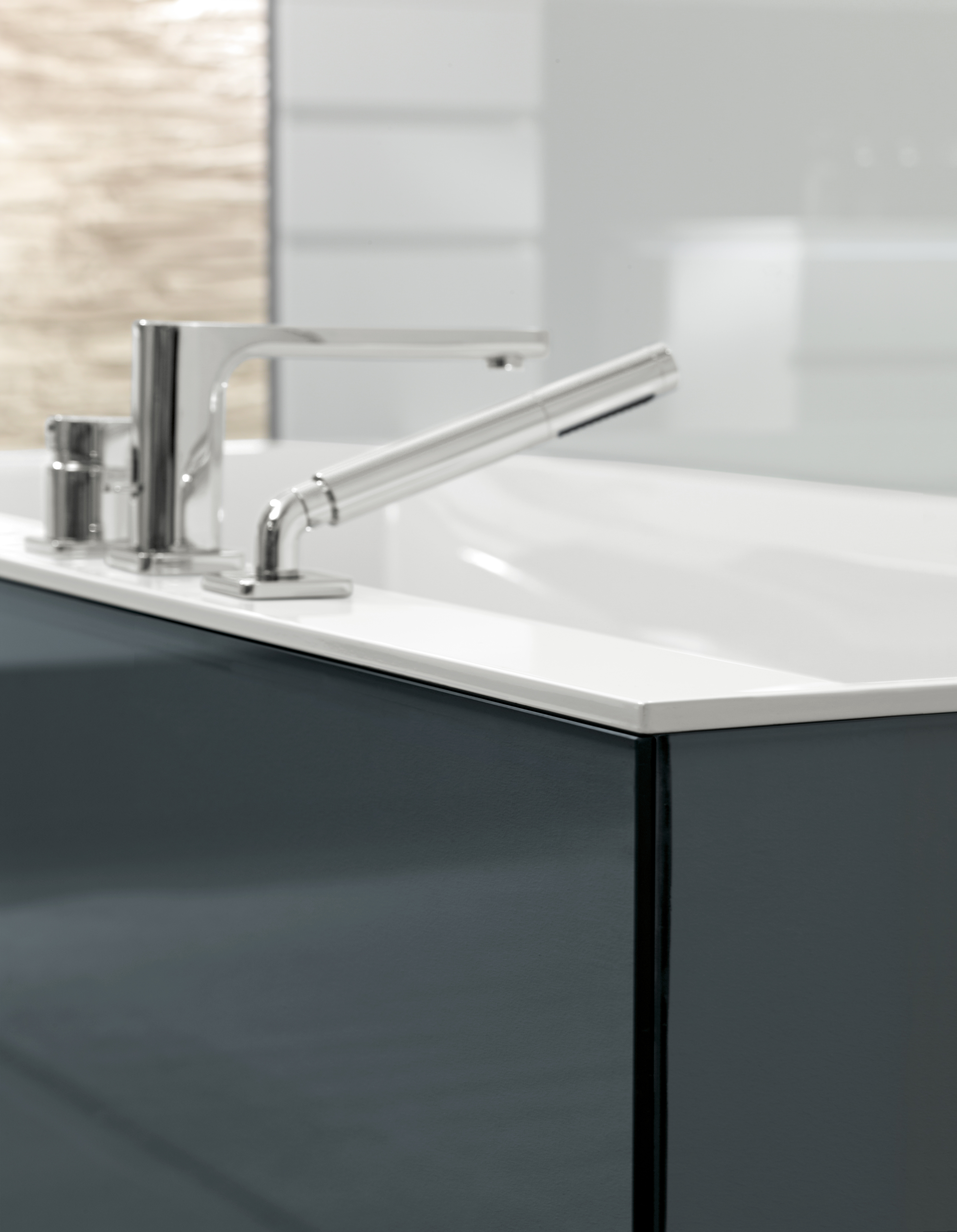 Squaro Edge 12 rechteckige Badewanne, 1700x750mm, Weiß Alpin
