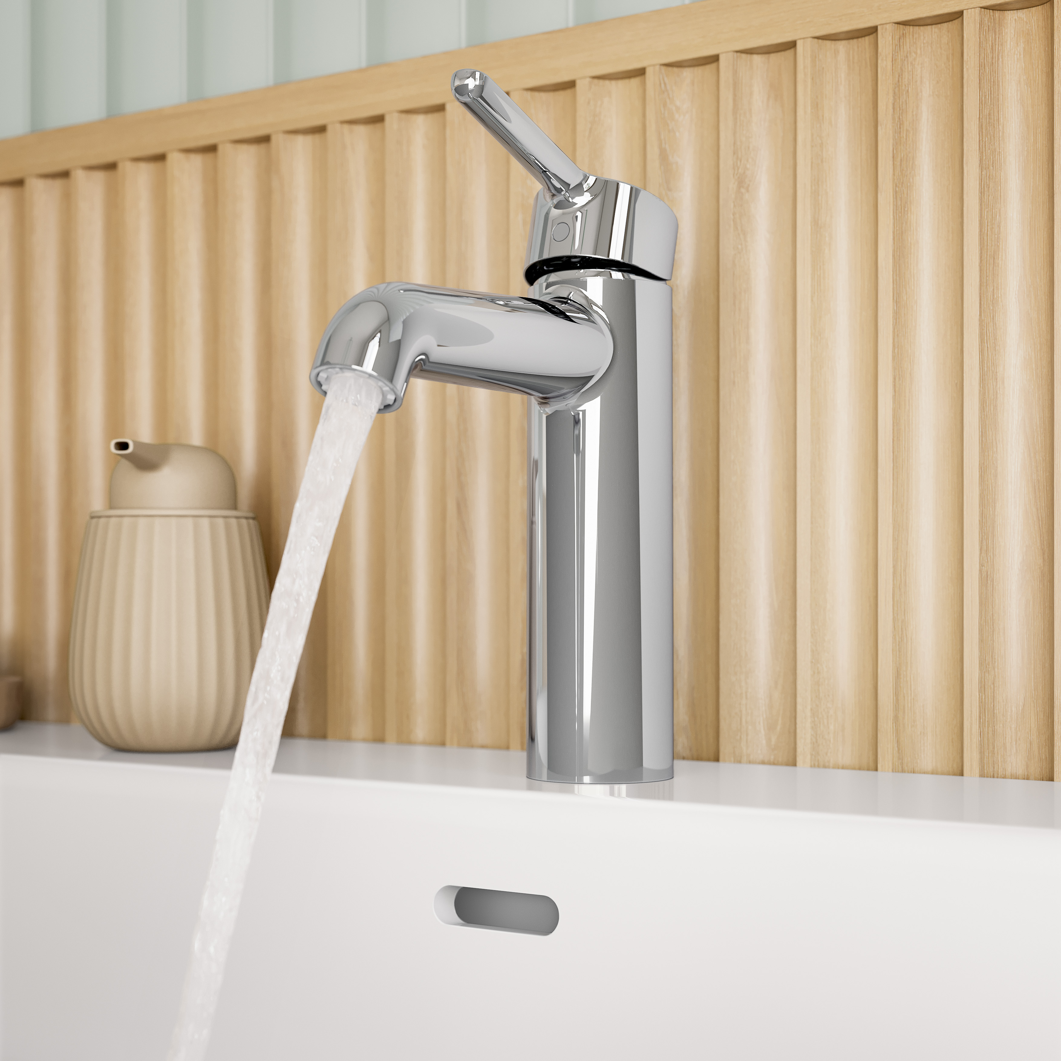 Skyla Einhebel-Waschtischarmatur, Ohne Ablaufgarnitur, Chrom