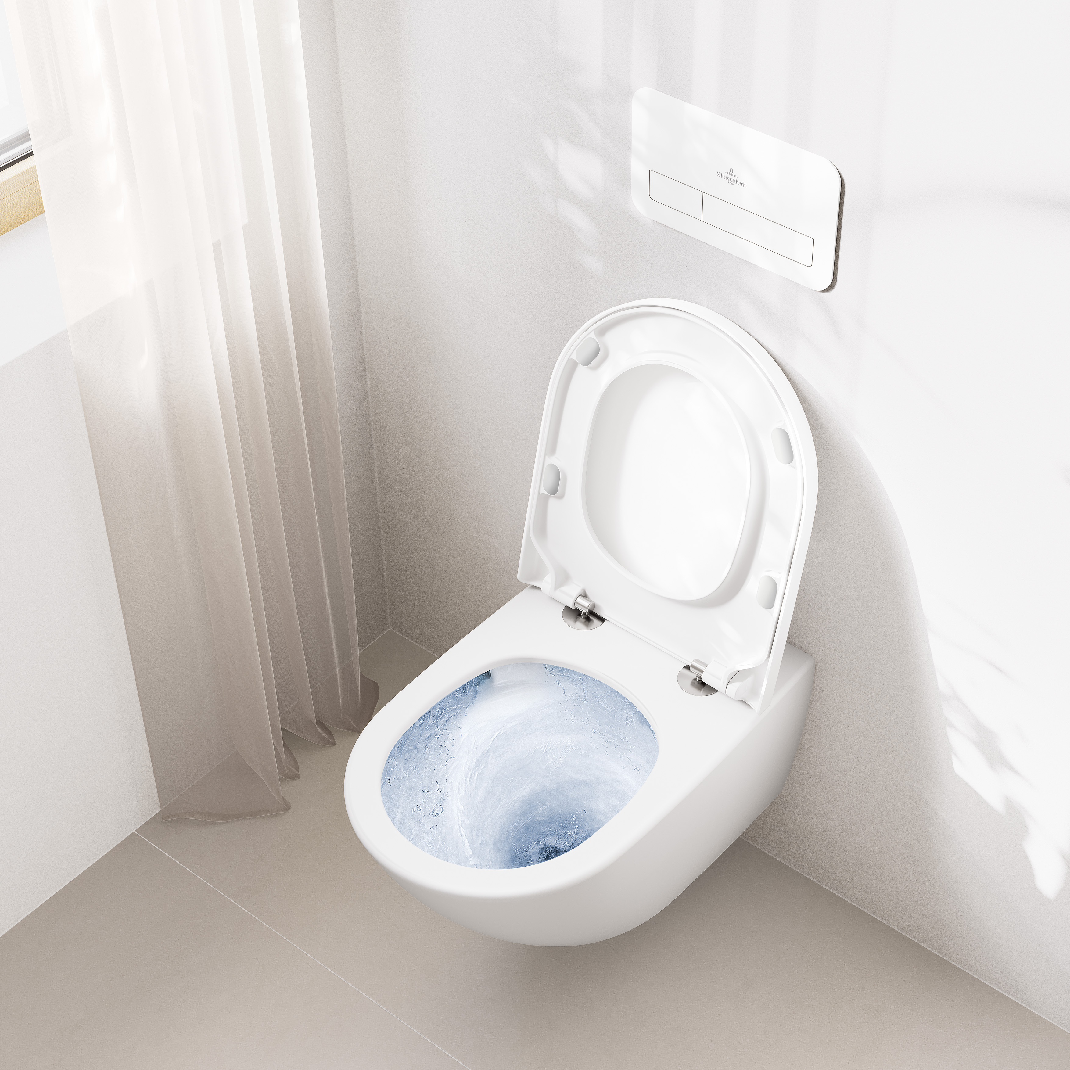 Subway 3.0 Toilet seat and cover, with automatic lowering mechanism (SoftClosing), with removable seat (QuickRelease), White Alpin