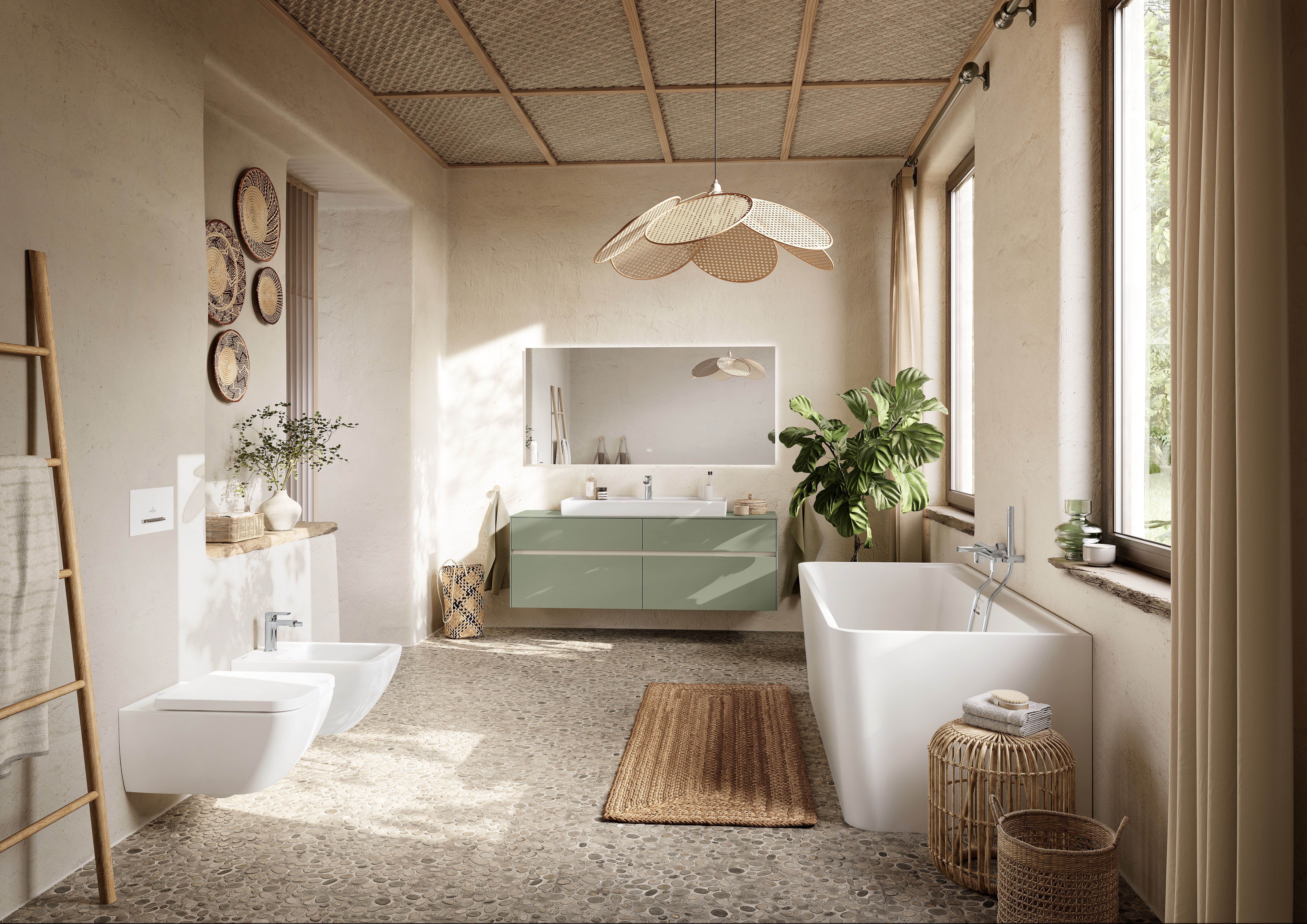 Liberty Robinetterie monocommande pour bidet, Chrome