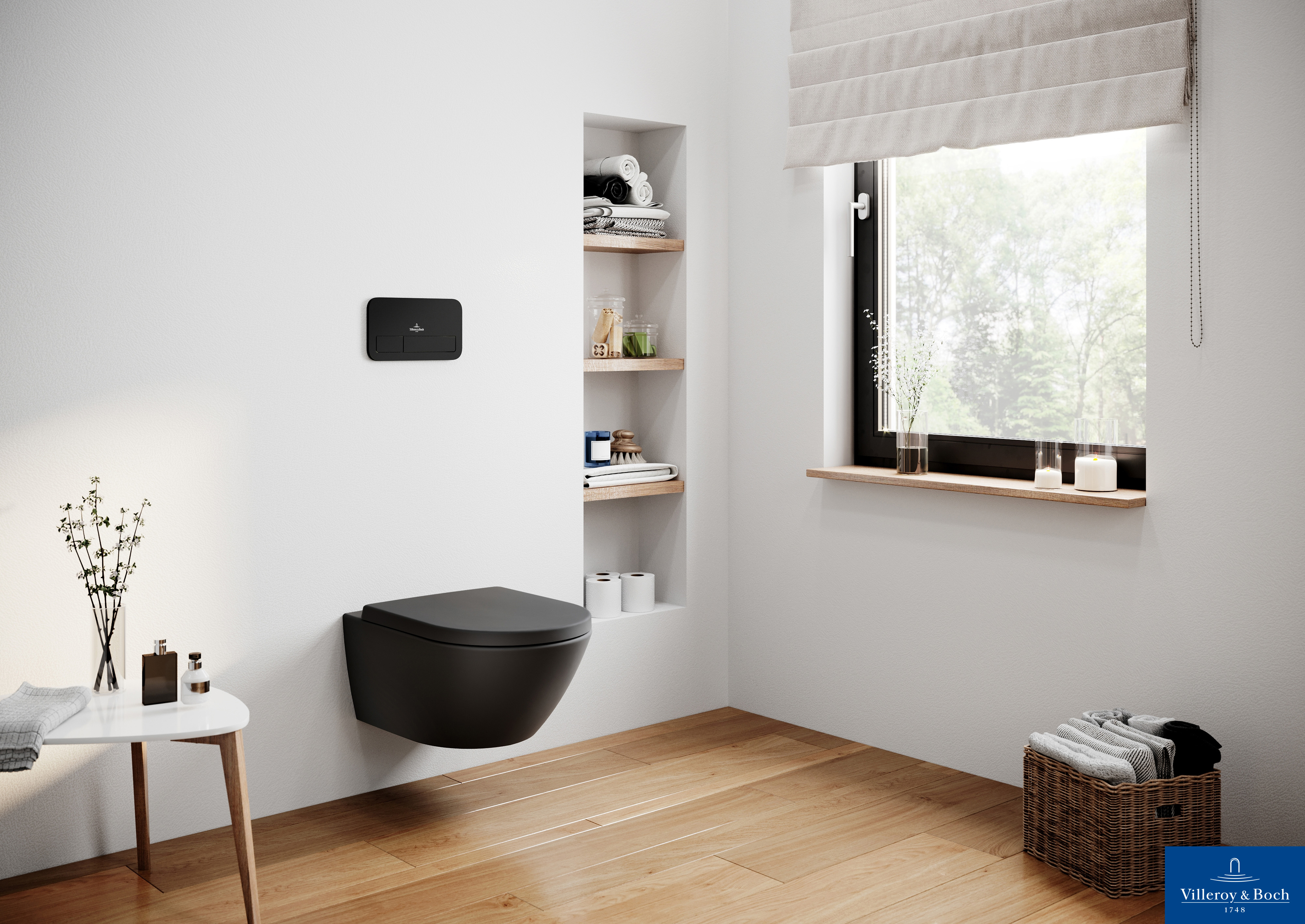 Subway 3.0 Toilet seat and cover, with automatic lowering mechanism (SoftClosing), with removable seat (QuickRelease), Pure Black CeramicPlus