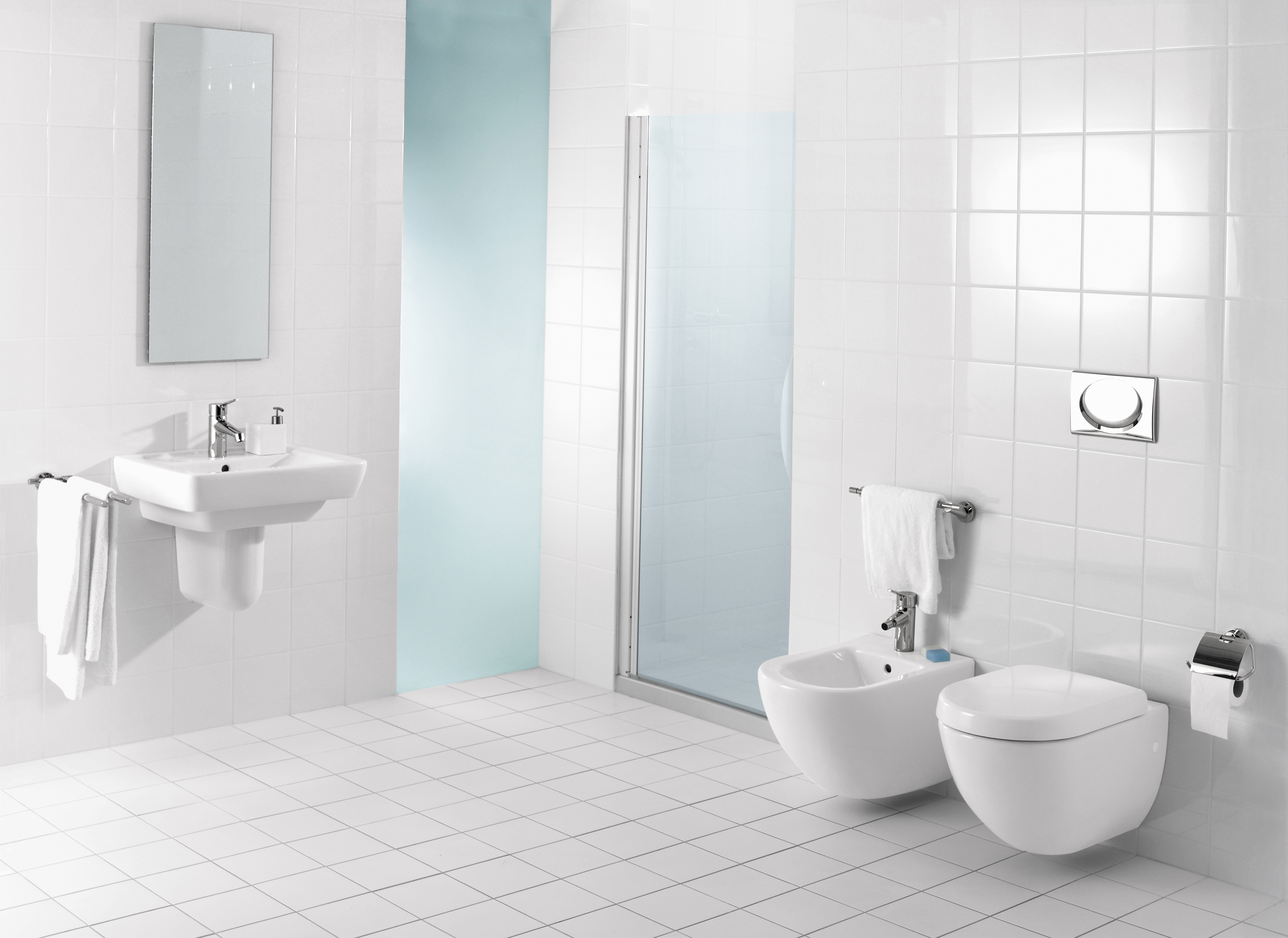 Subway 2.0 Cache siphon, 185x282x306mm, Blanc