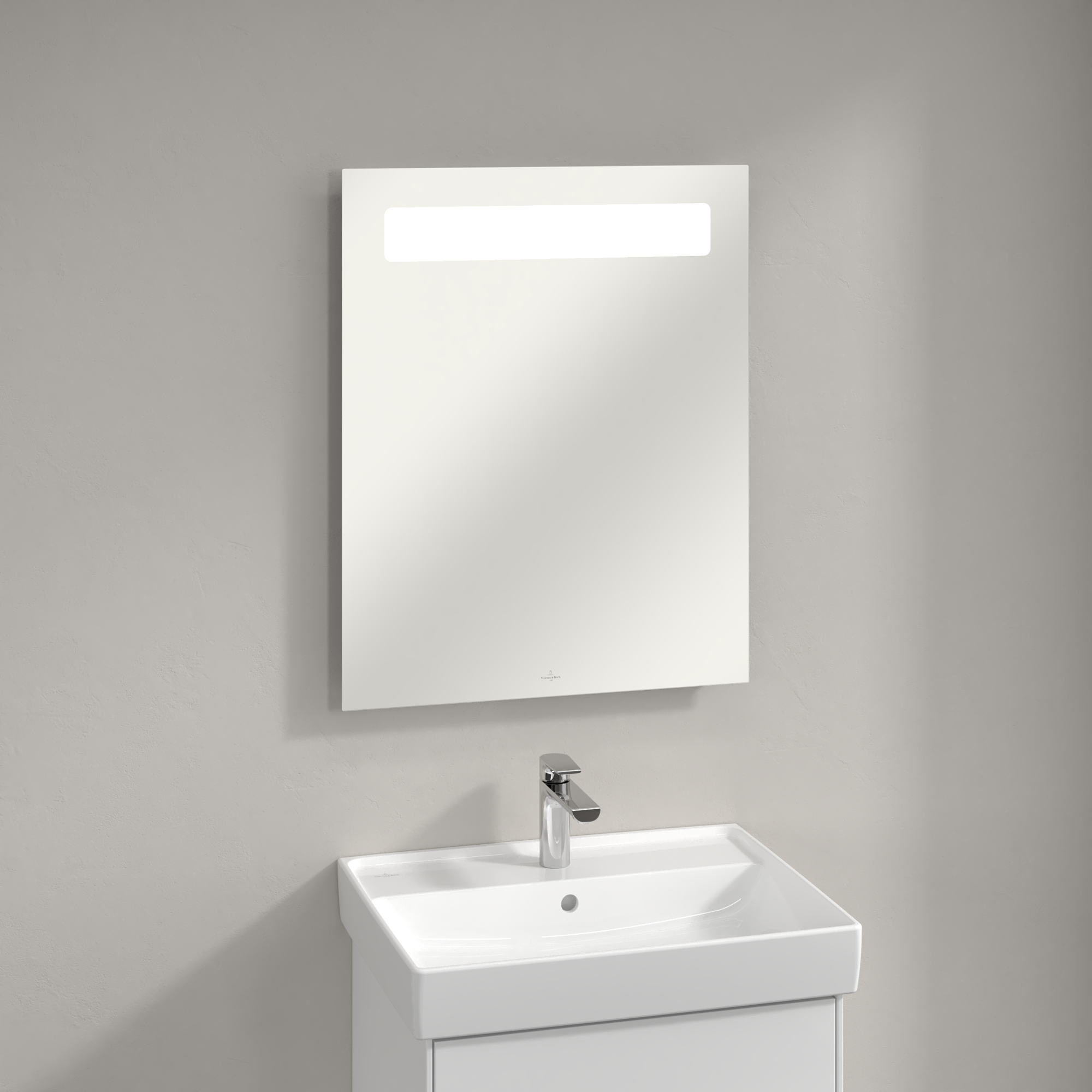 More To See 14 Mirror, with lighting, 600x750x47mm