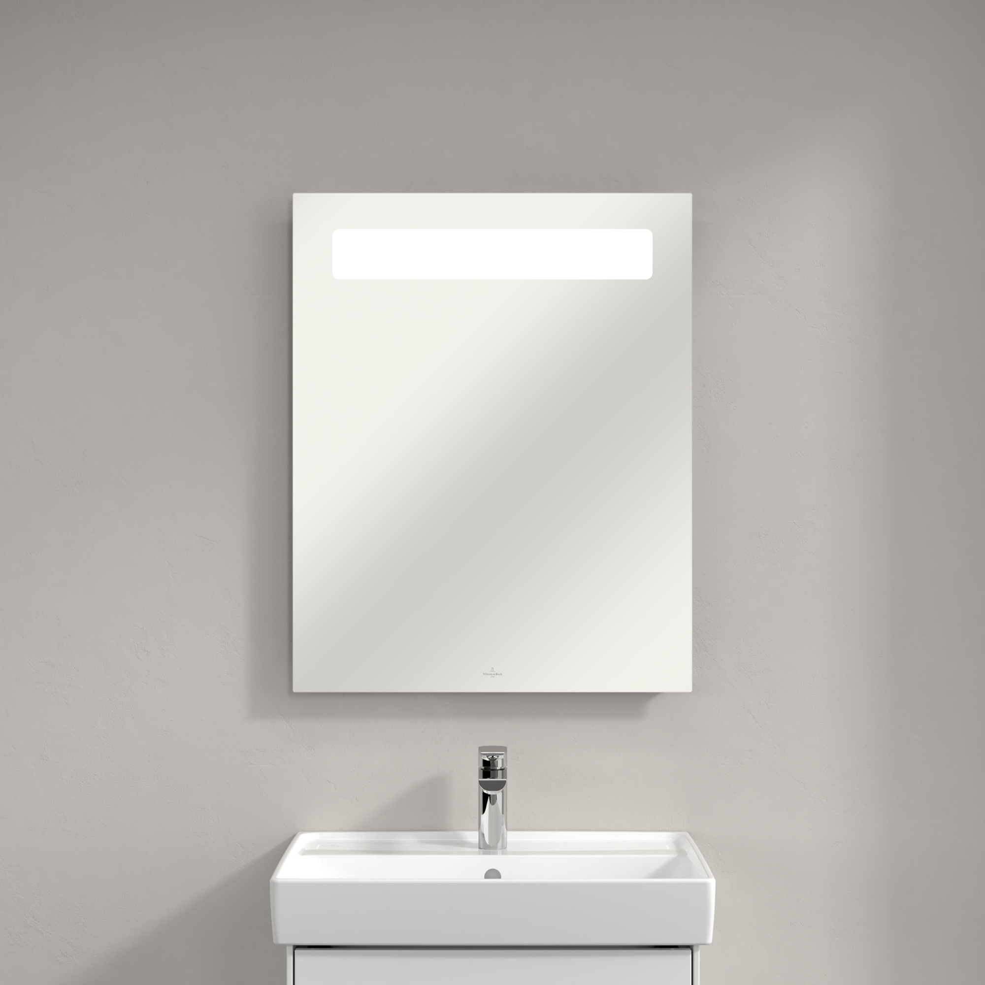 More To See 14 Mirror, with lighting, 600x750x47mm