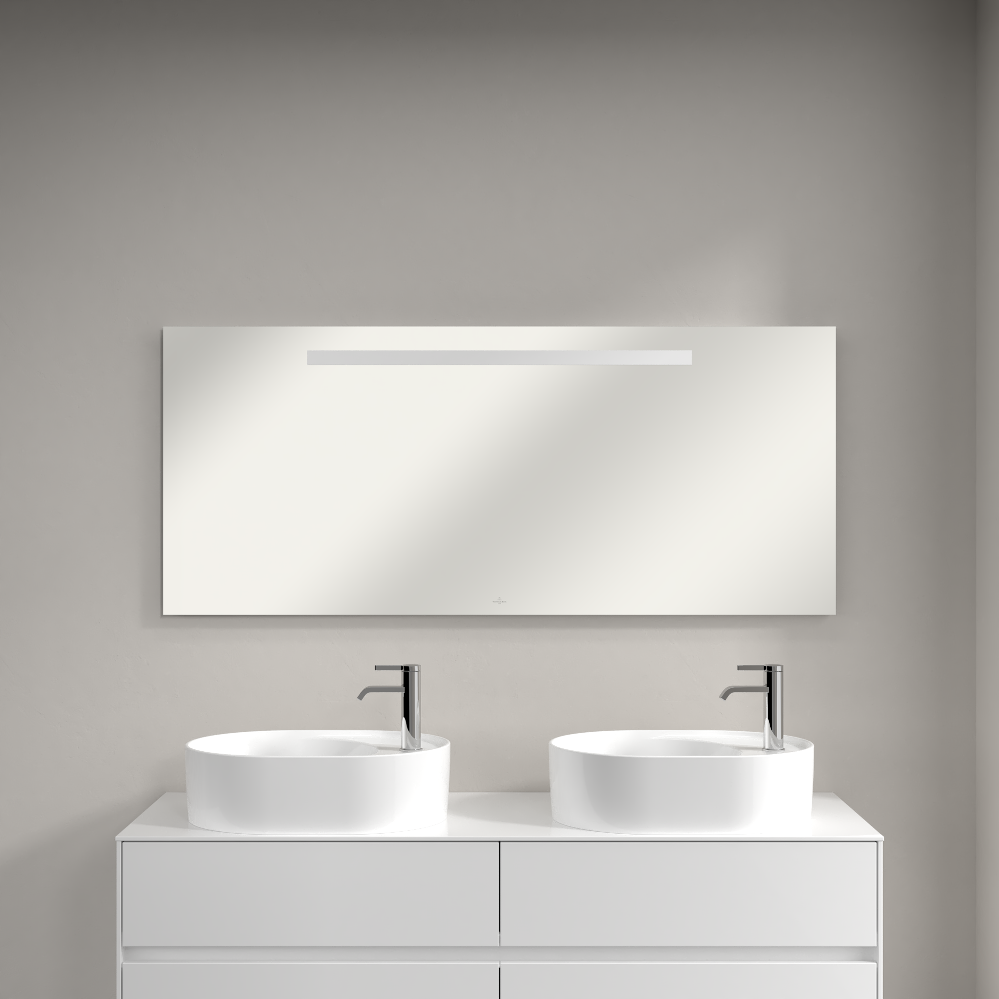 More To See One Miroir, avec éclairage, 1400x600x30mm