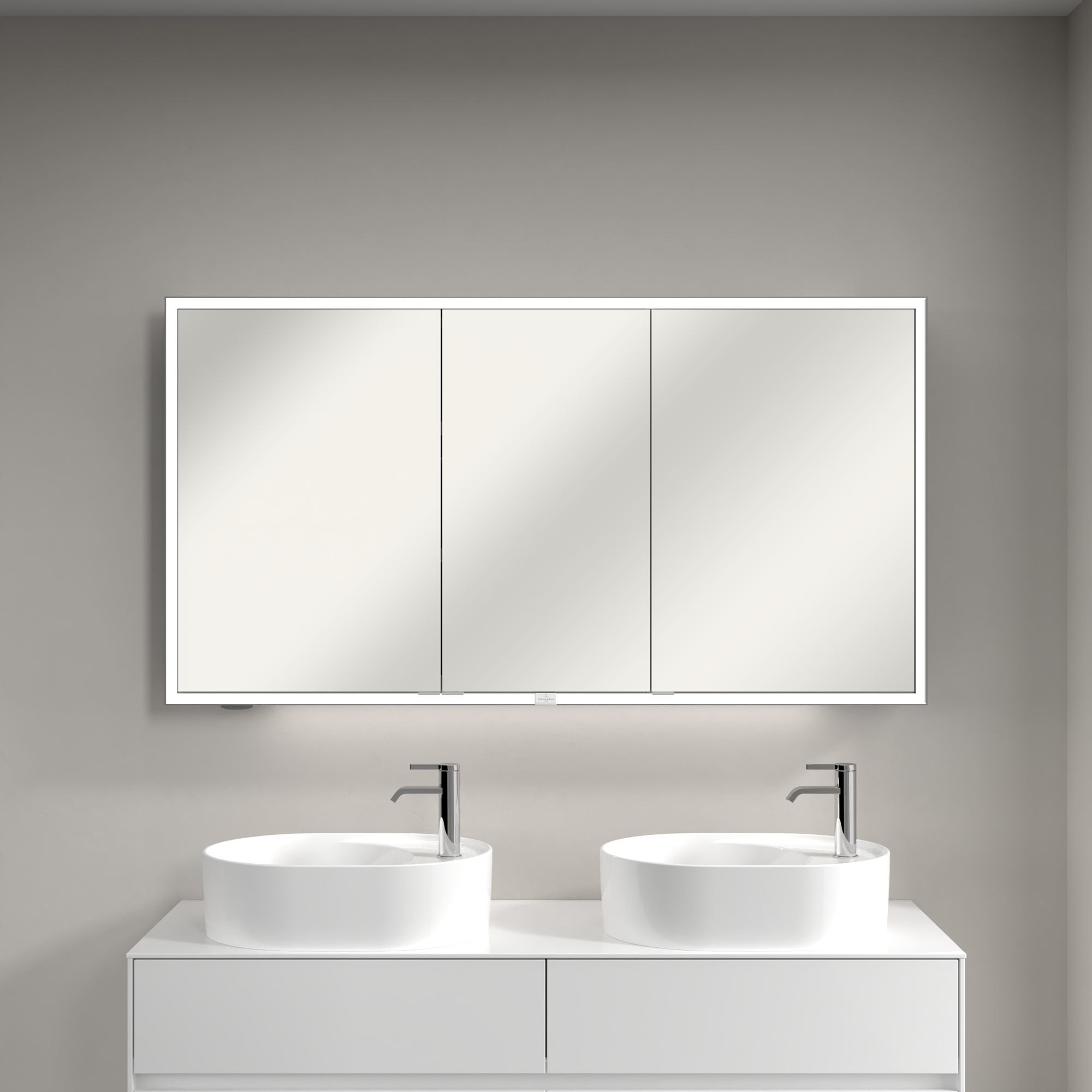 My View Now Opbouw Spiegelkast, met verlichting, 1400x750x168mm