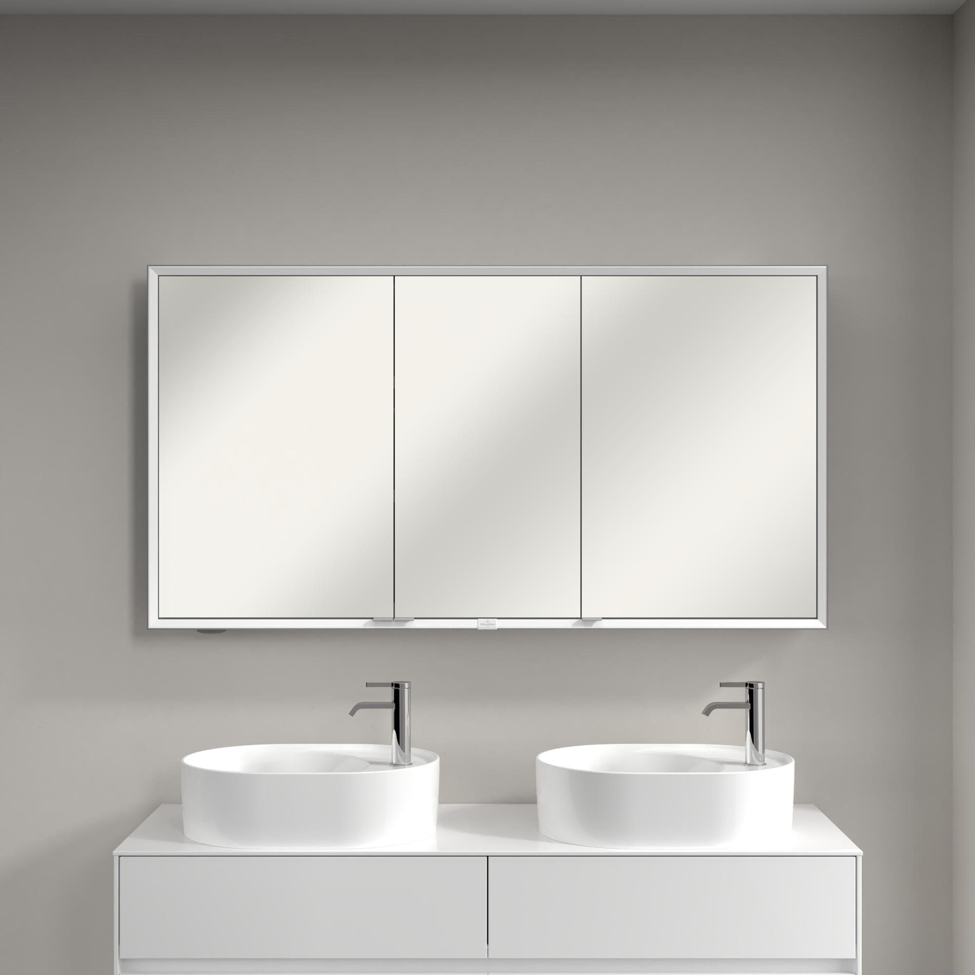 My View Now Opbouw Spiegelkast, met verlichting, 1400x750x168mm