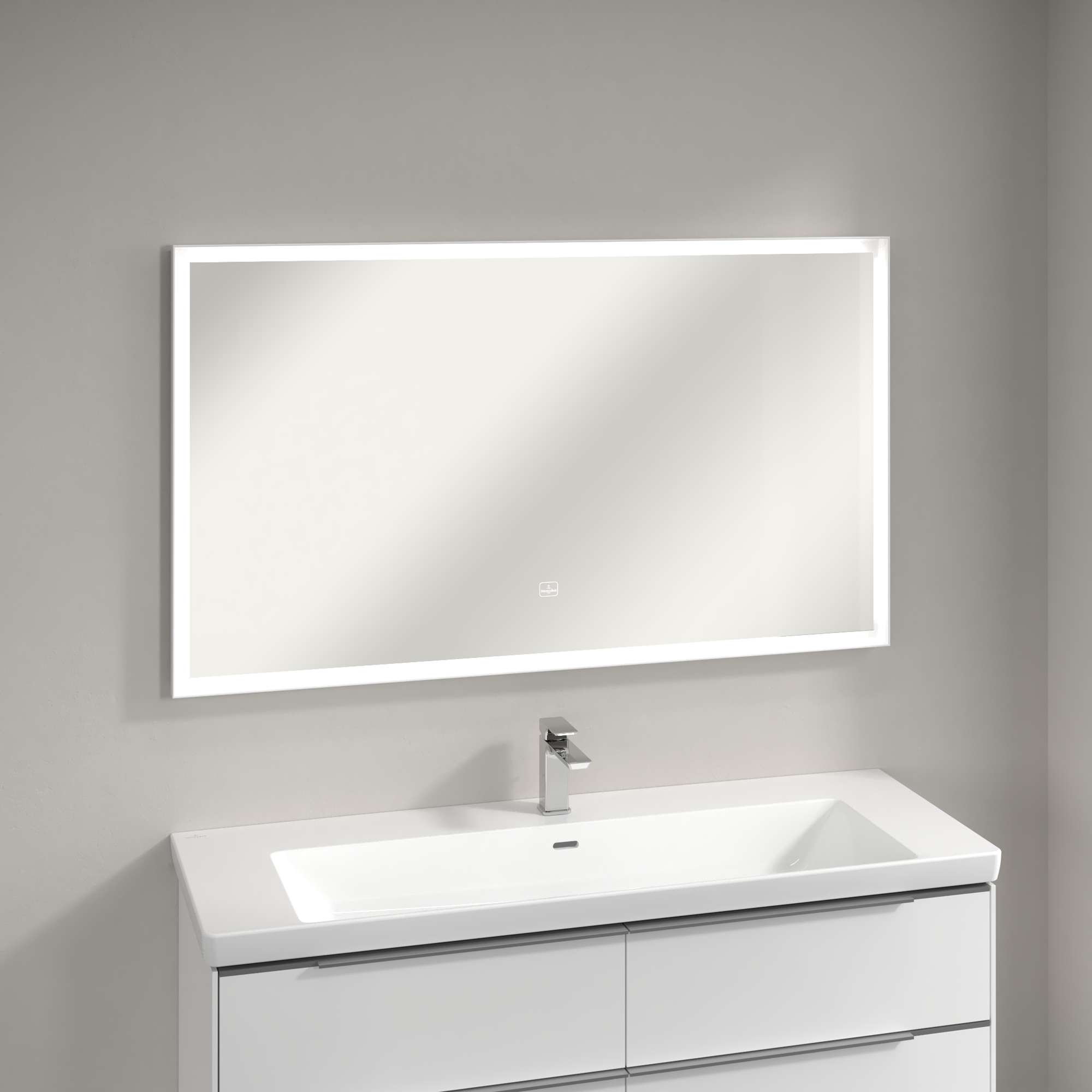 Subway 3.0 Miroir, avec éclairage, 1300x750x47.5mm