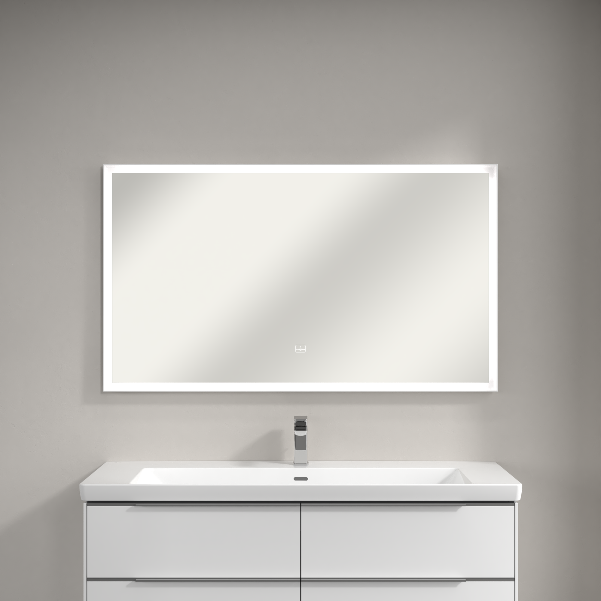 Subway 3.0 Miroir, avec éclairage, 1300x750x47.5mm