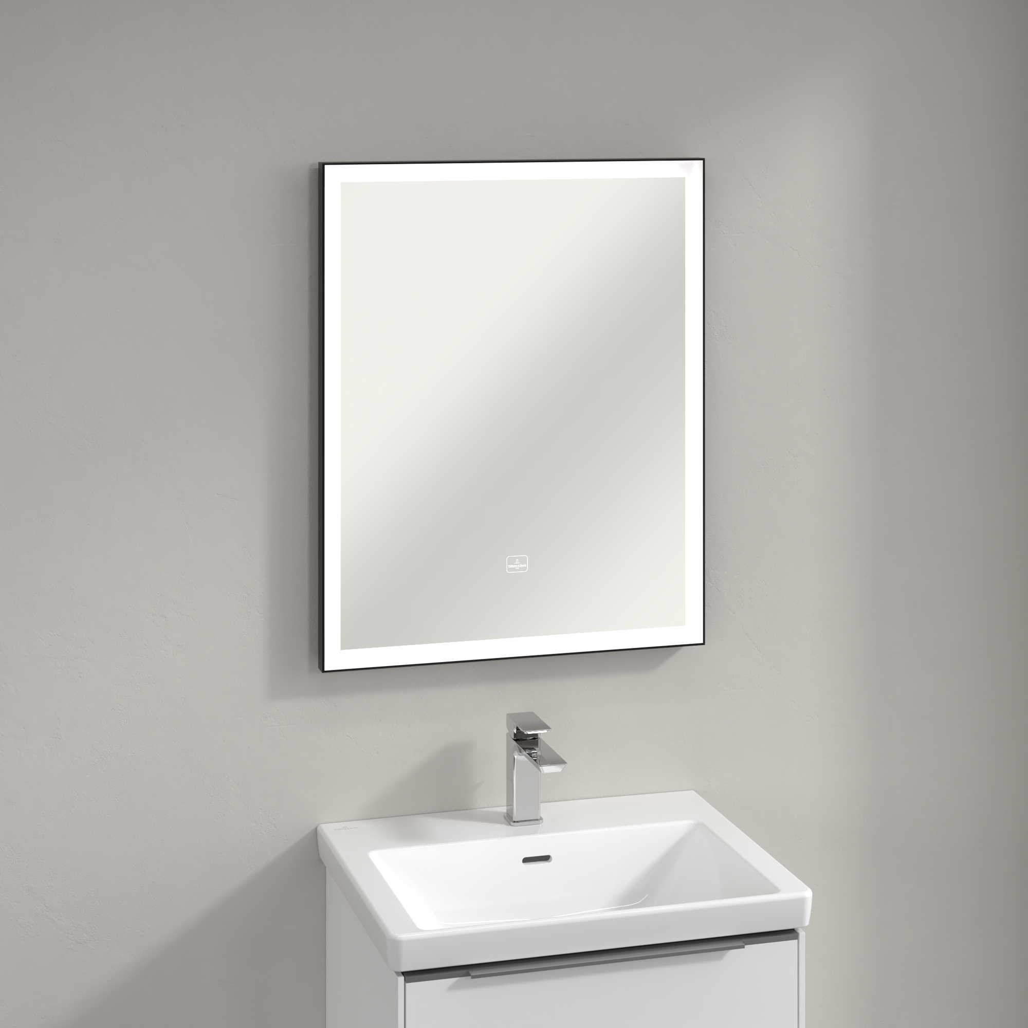 Subway 3.0 Miroir, avec éclairage, 600x750x47.5mm