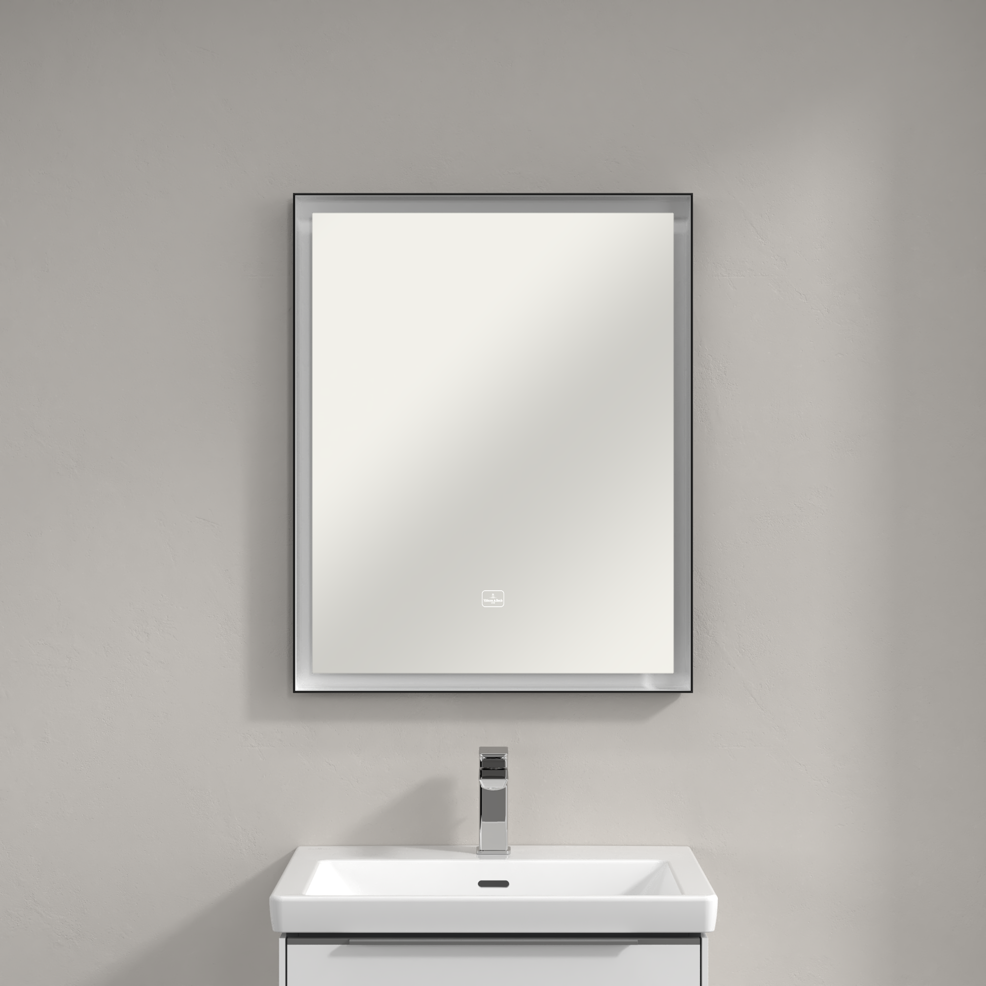 Subway 3.0 Miroir, avec éclairage, 600x750x47.5mm