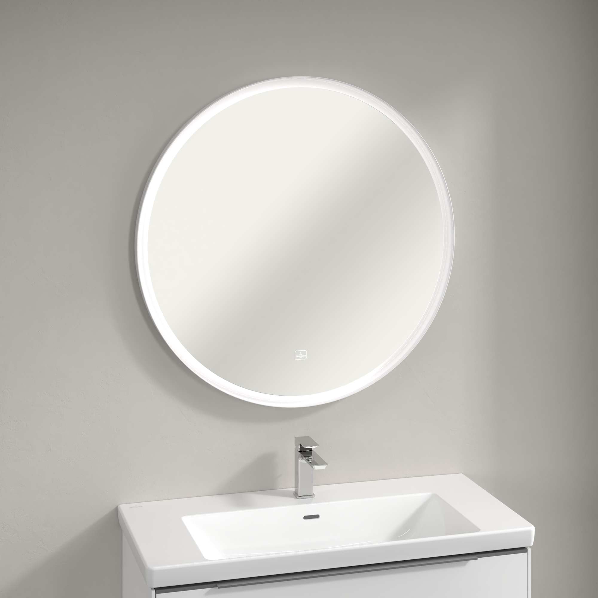 Subway 3.0 Mirror, with lighting, 910x910x45mm