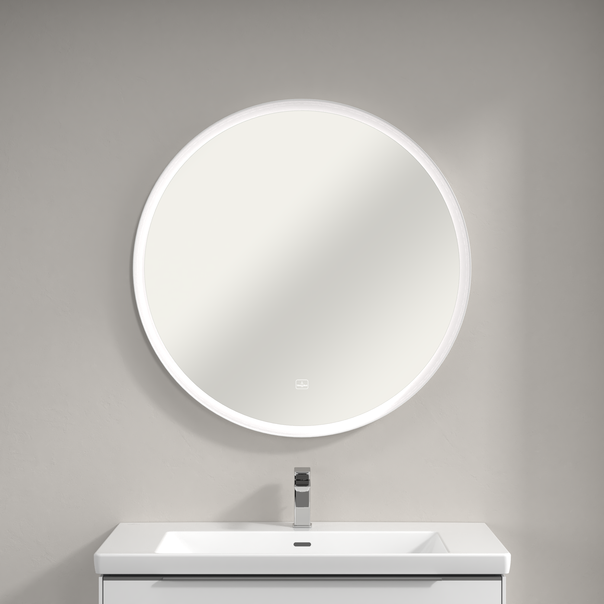 Subway 3.0 Mirror, with lighting, 910x910x45mm