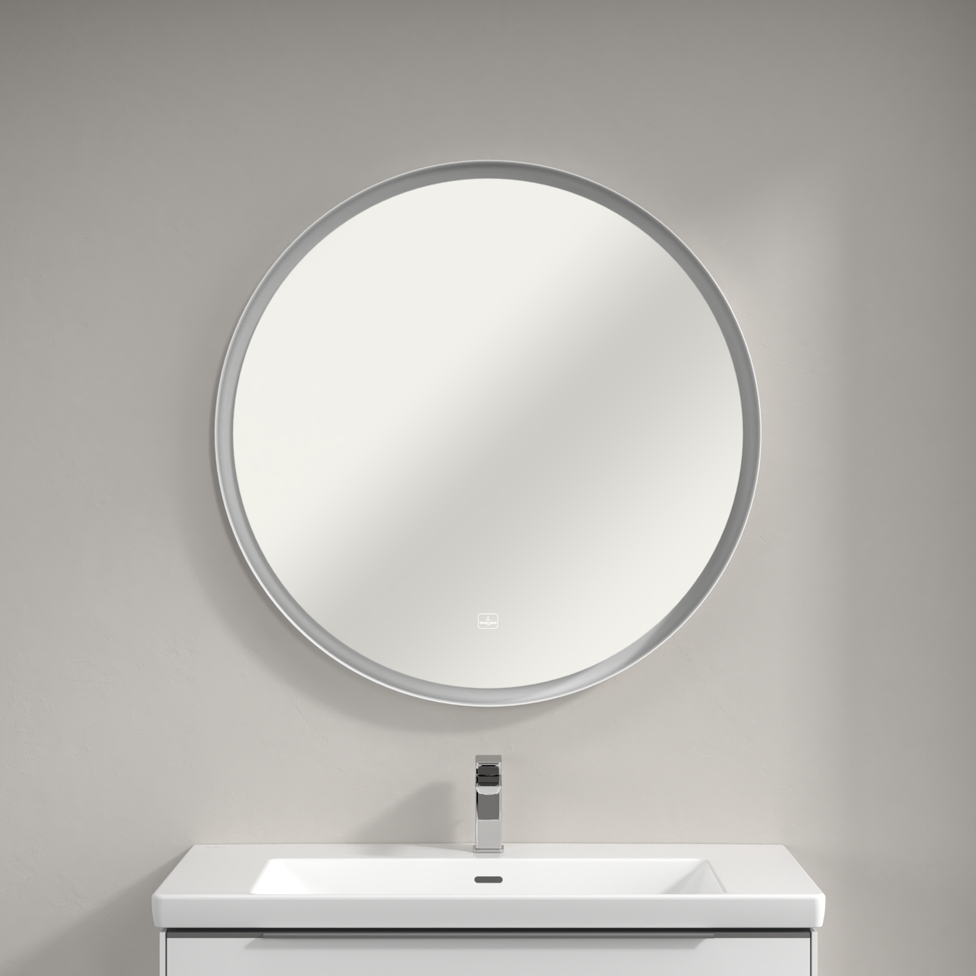 Subway 3.0 Mirror, with lighting, 910x910x45mm