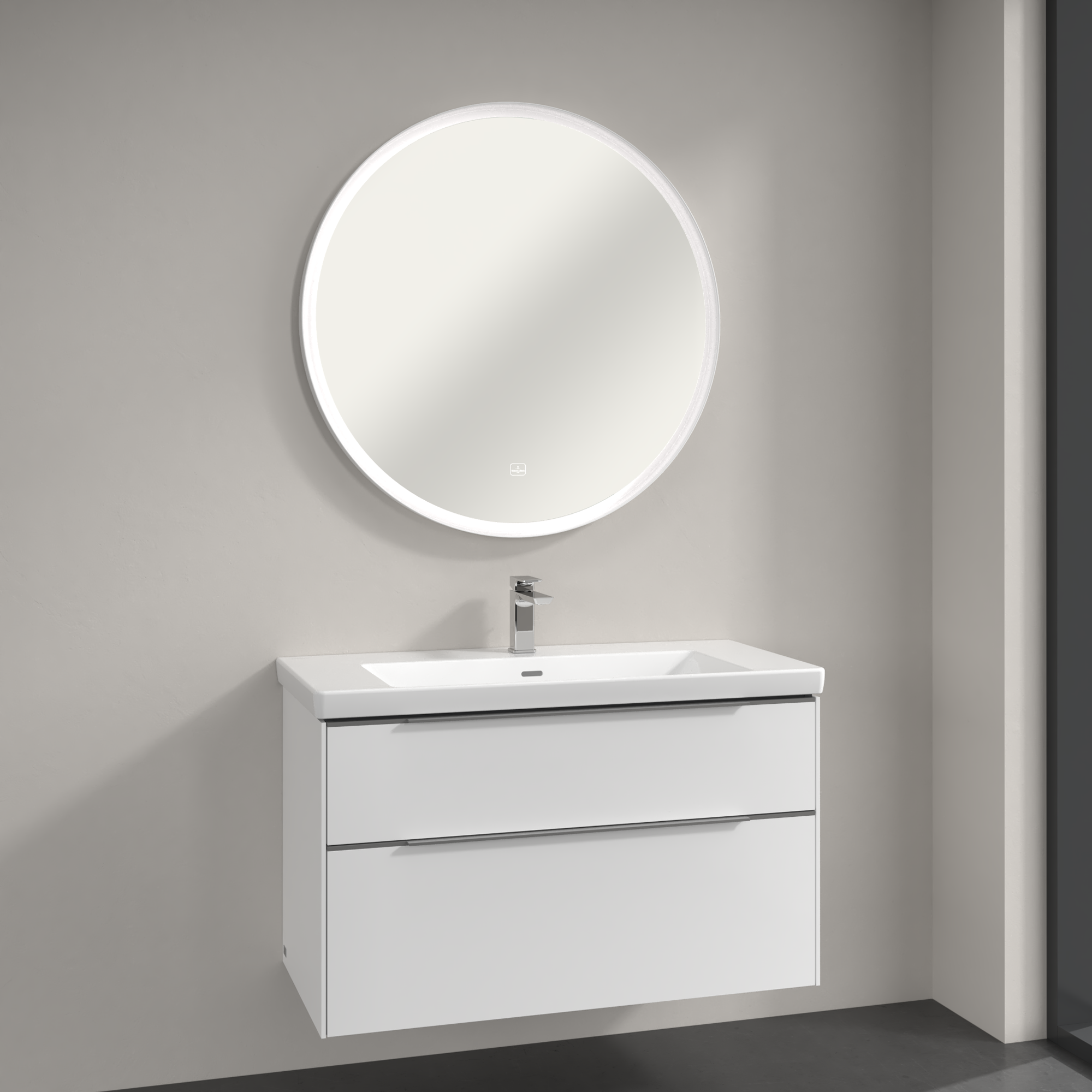 Subway 3.0 Mirror, with lighting, 910x910x45mm