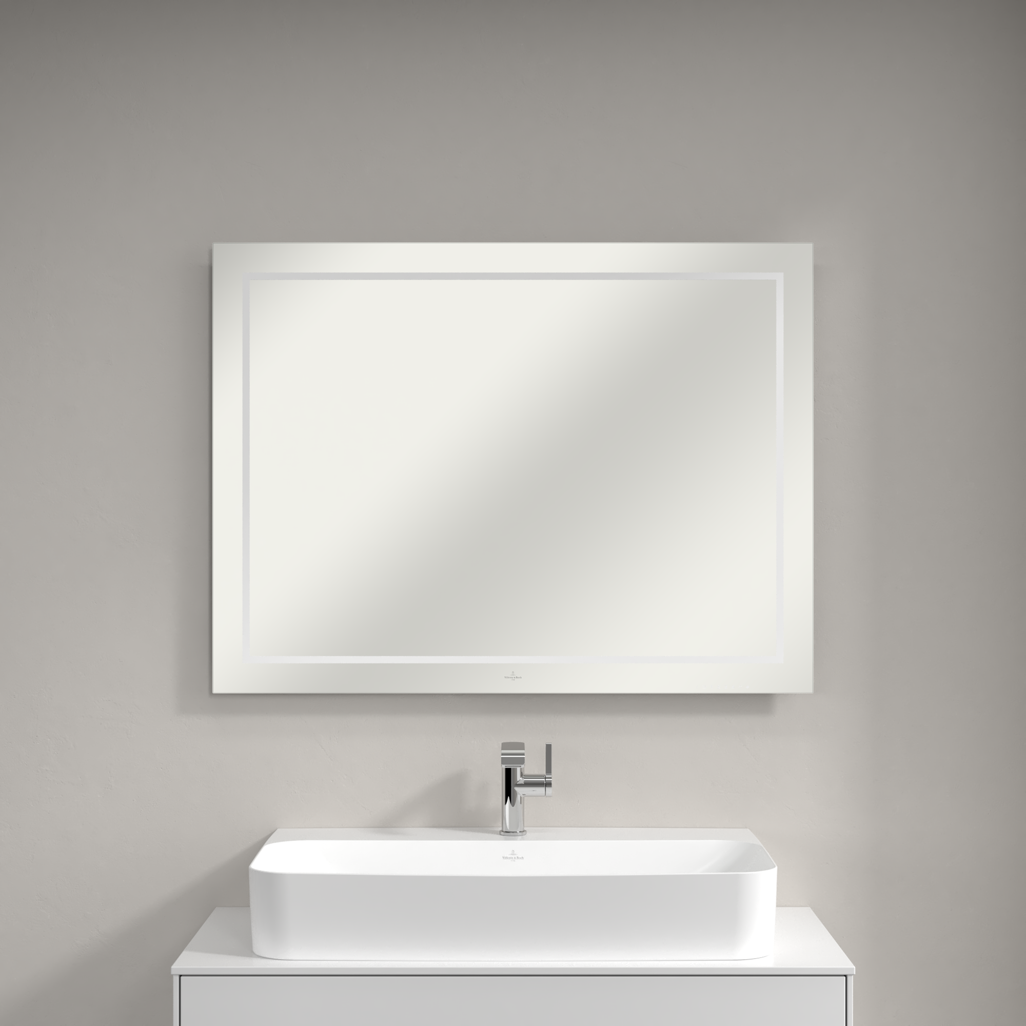 Finion Spiegel, mit Beleuchtung, 1000x750x45mm