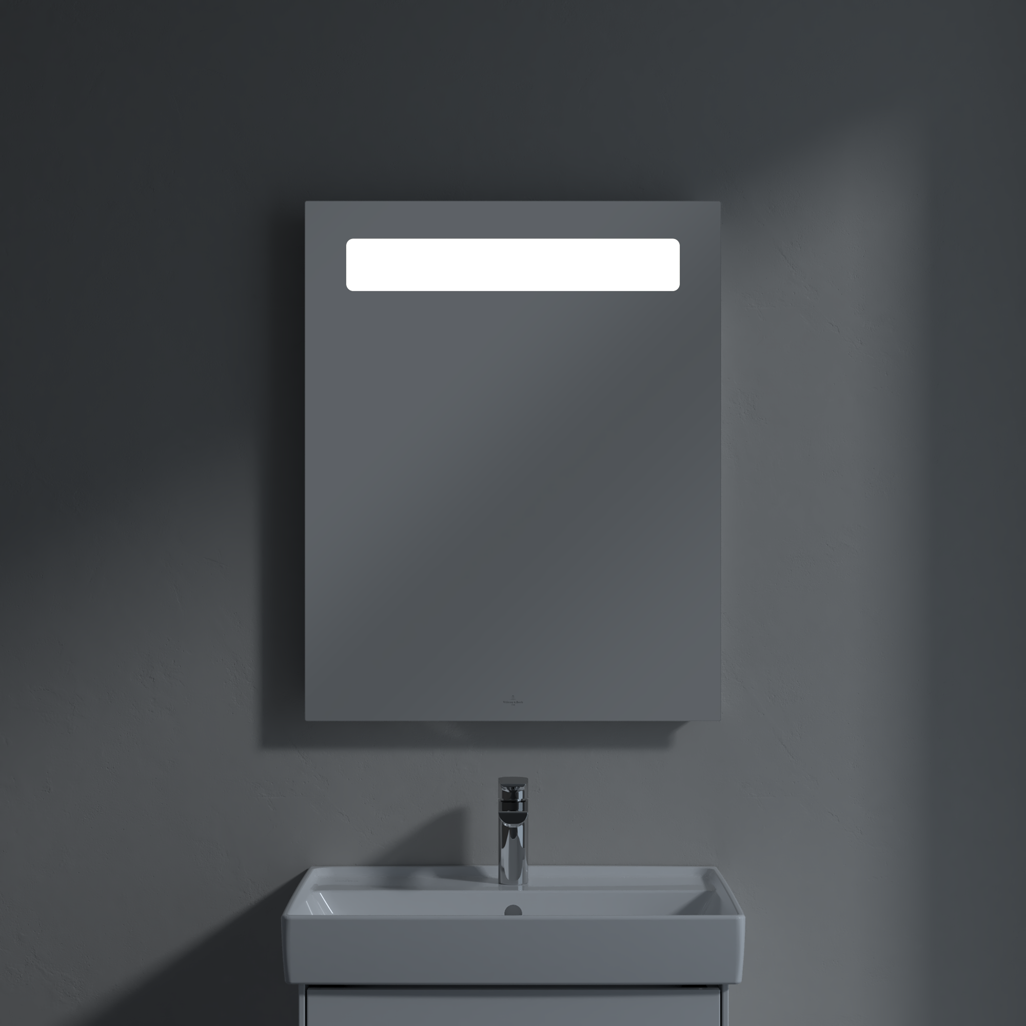 More To See 14 Mirror, with lighting, 600x750x47mm