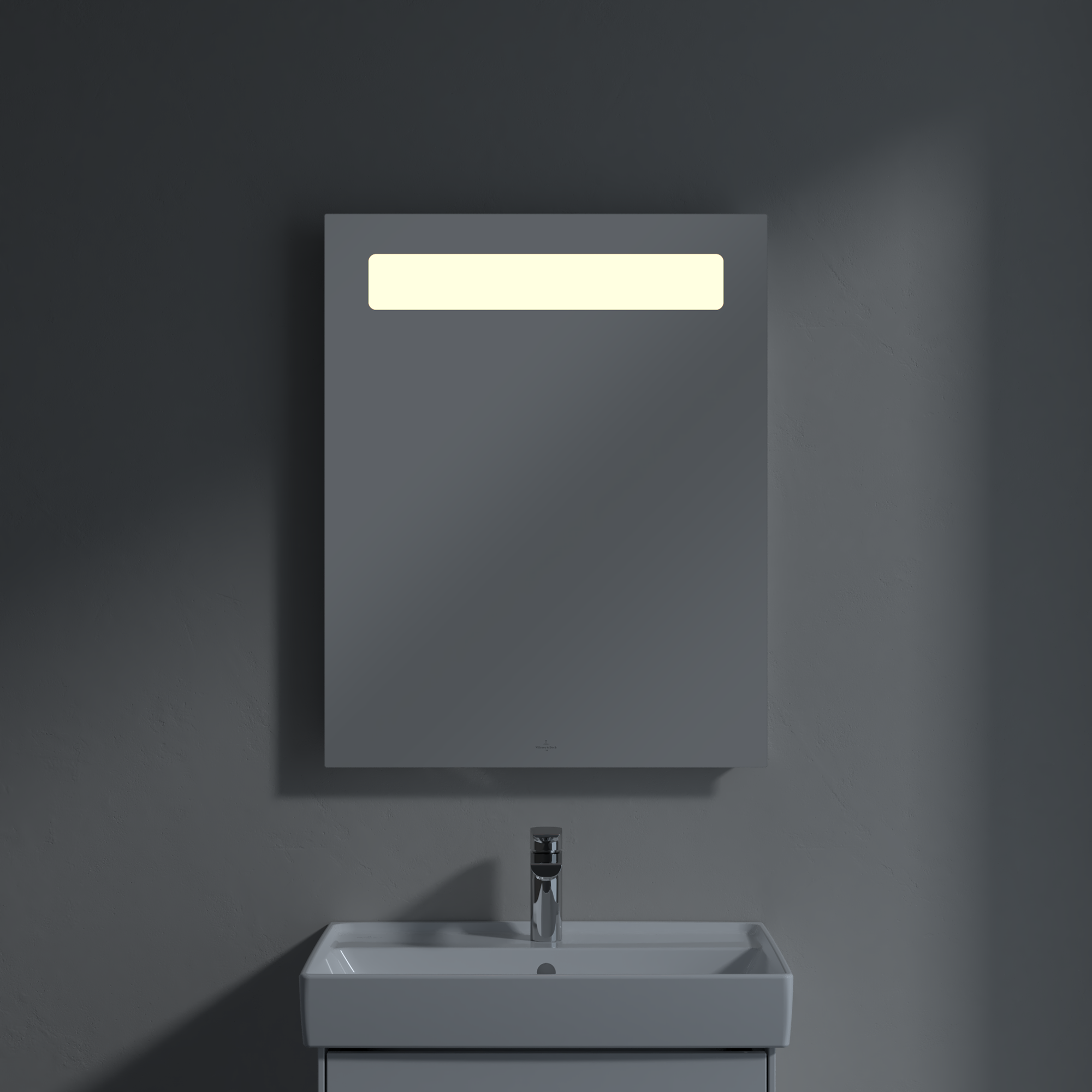 More To See 14 Mirror, with lighting, 600x750x47mm