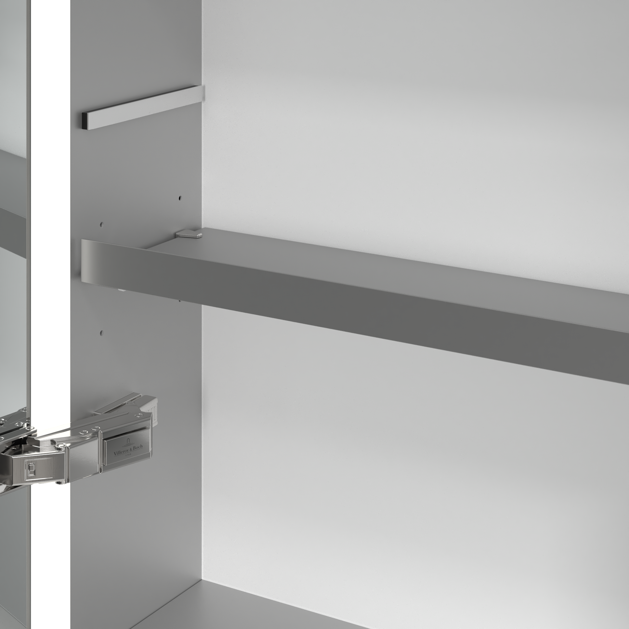 My View Now Inbouw-spiegelkast, met verlichting, 1400x750x168mm