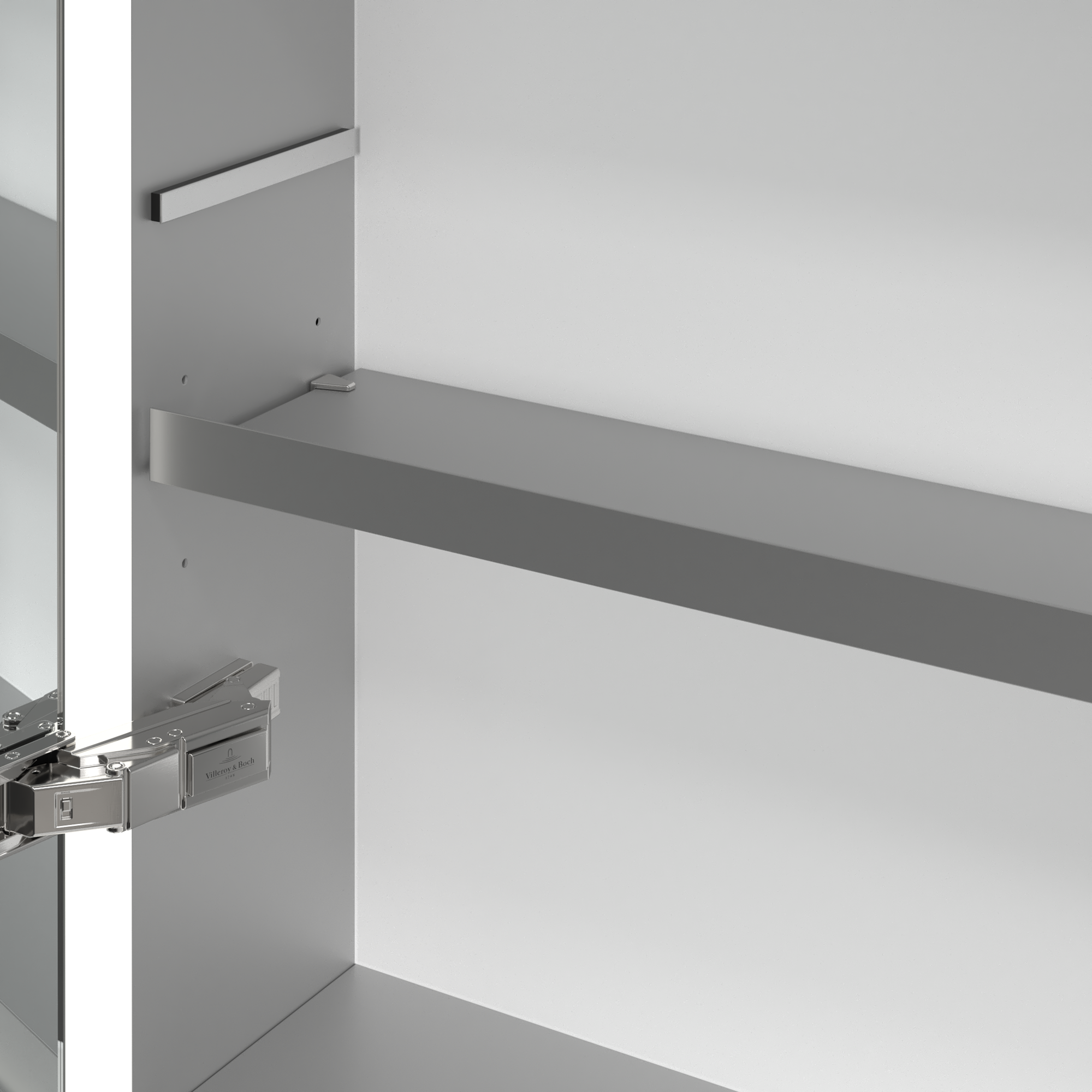 My View Now Inbouw-spiegelkast, met verlichting, 1600x750x168mm