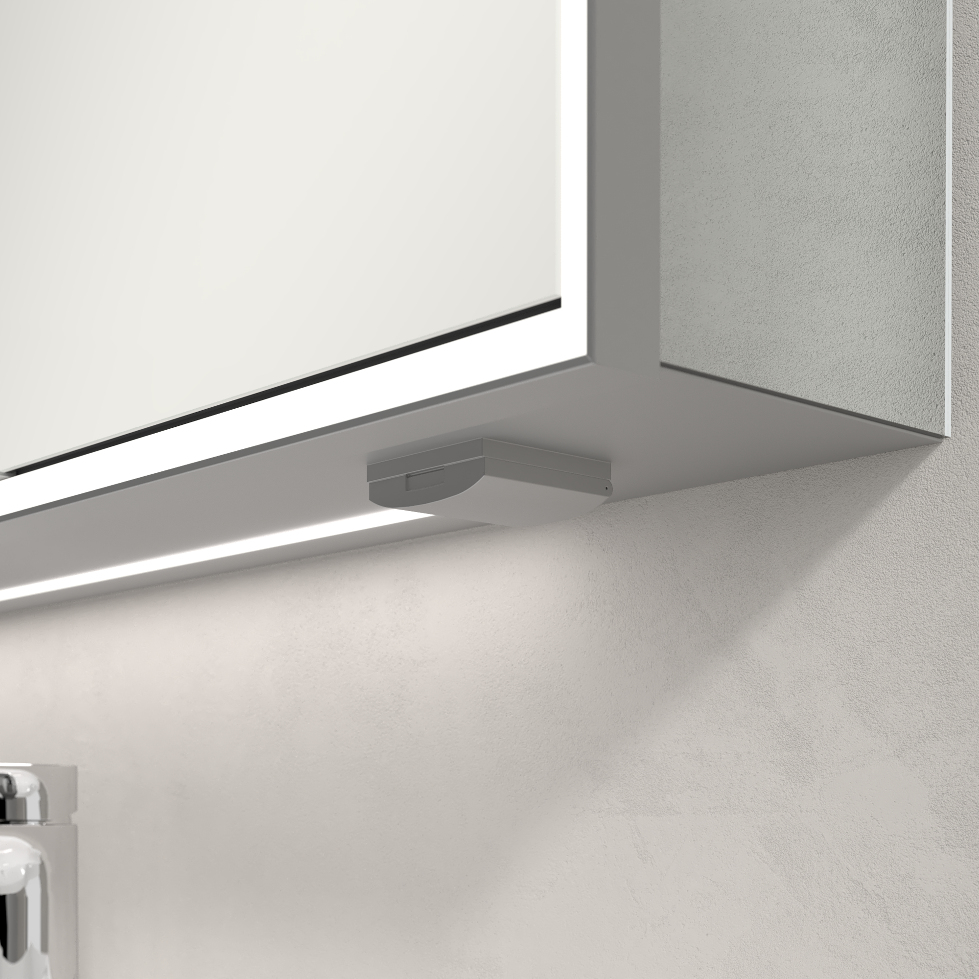 My View Now Opbouw Spiegelkast, met verlichting, 1000x750x168mm