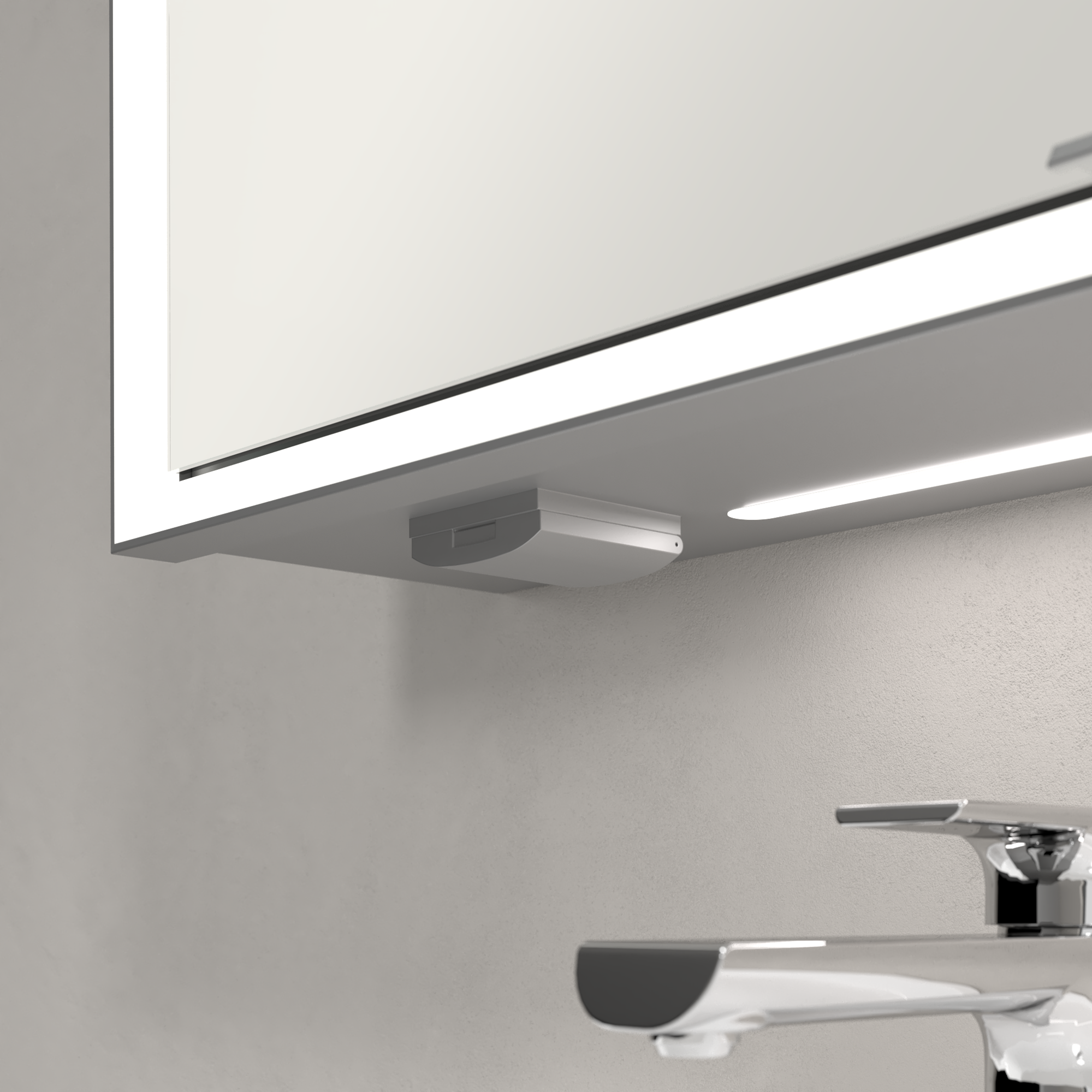 My View Now Opbouw Spiegelkast, met verlichting, 1200x750x168mm