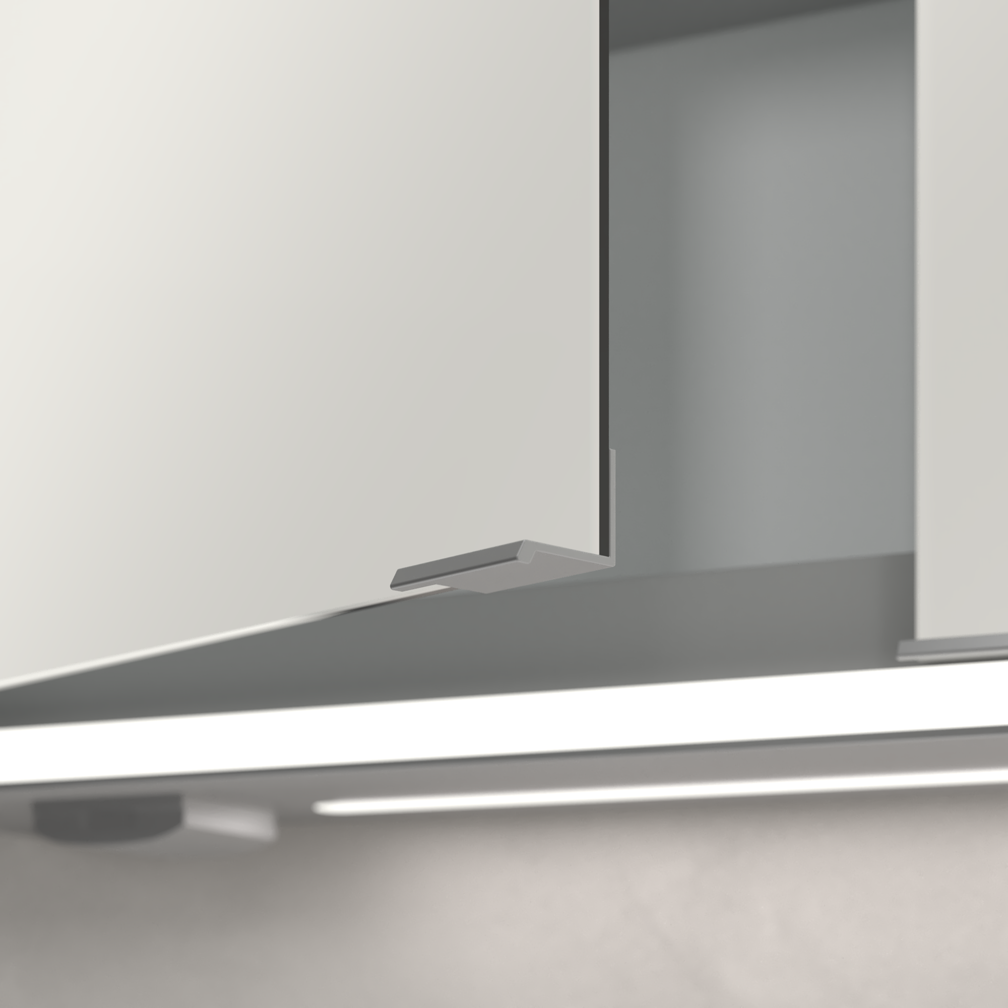 My View Now Opbouw Spiegelkast, met verlichting, 1200x750x168mm