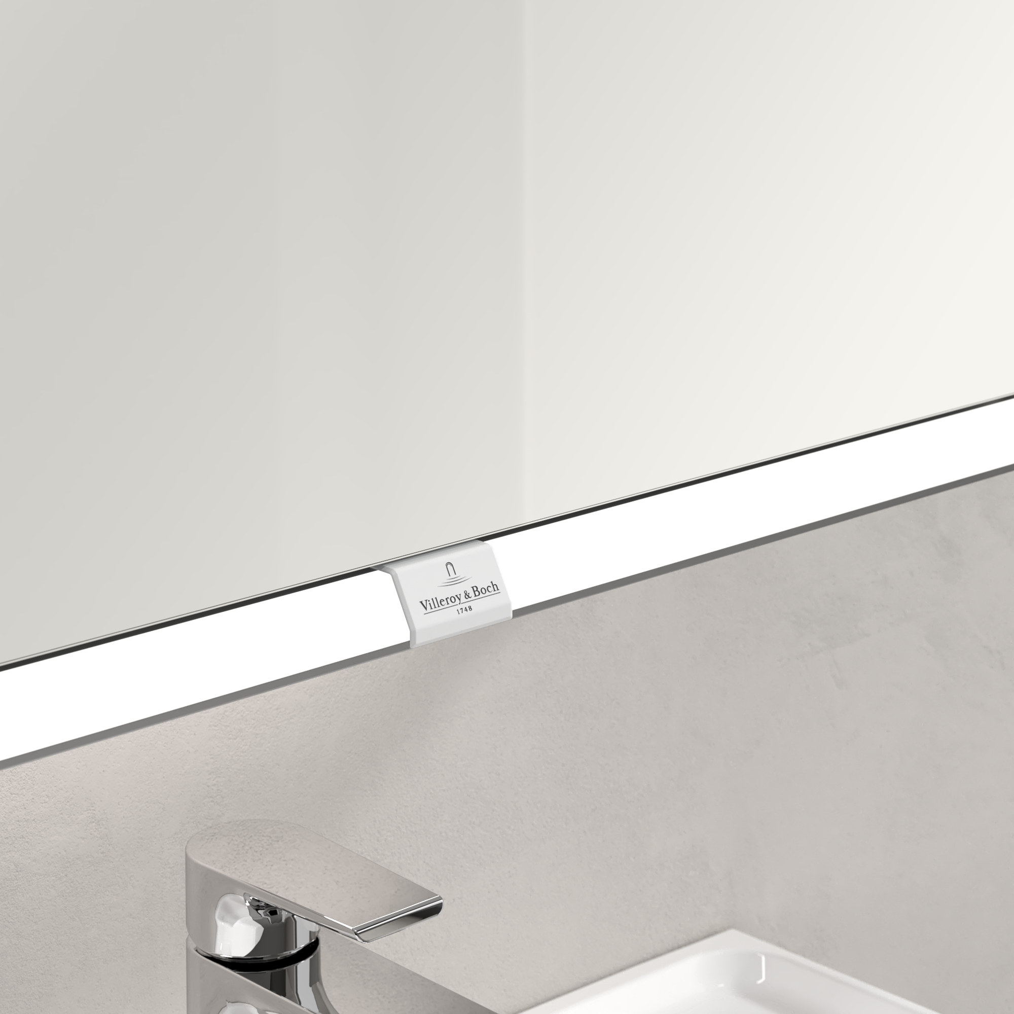 My View Now Opbouw Spiegelkast, met verlichting, 600x750x168mm