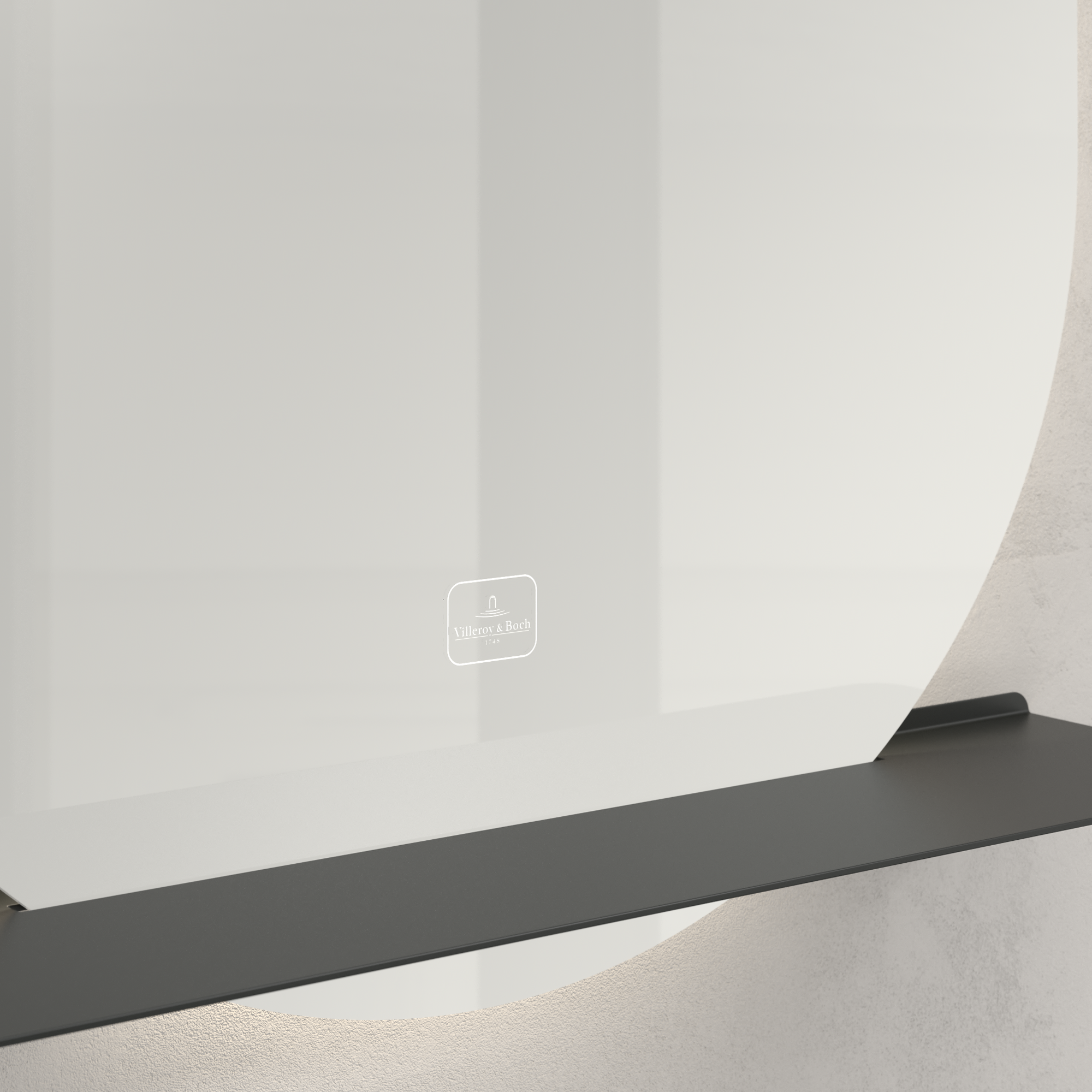 More to See Lite Miroir, avec éclairage, 500x900x23mm