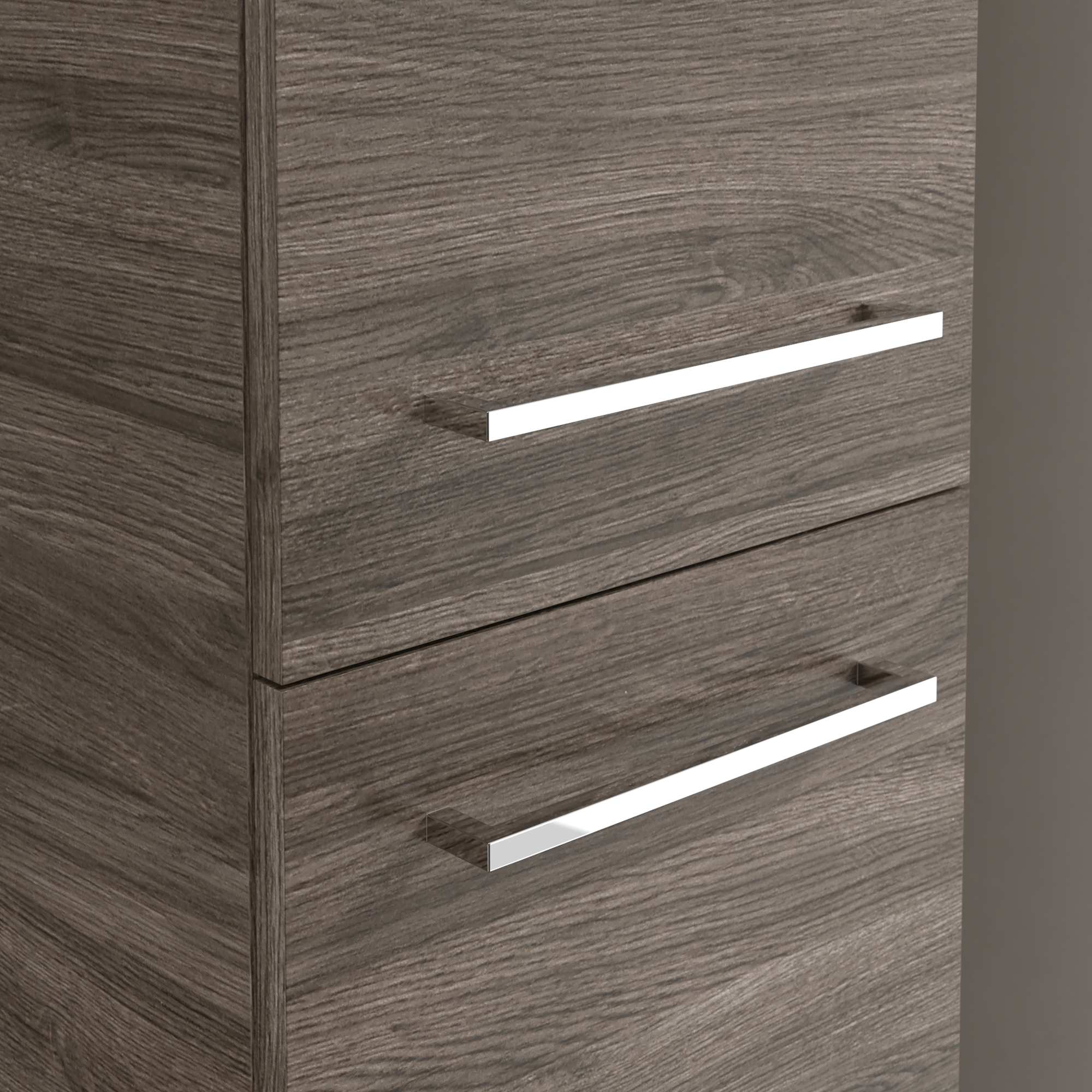 Avento Hoge kast, 2 deuren, 350x1760x372mm, Corpus: Stone Oak, Front: Stone Oak