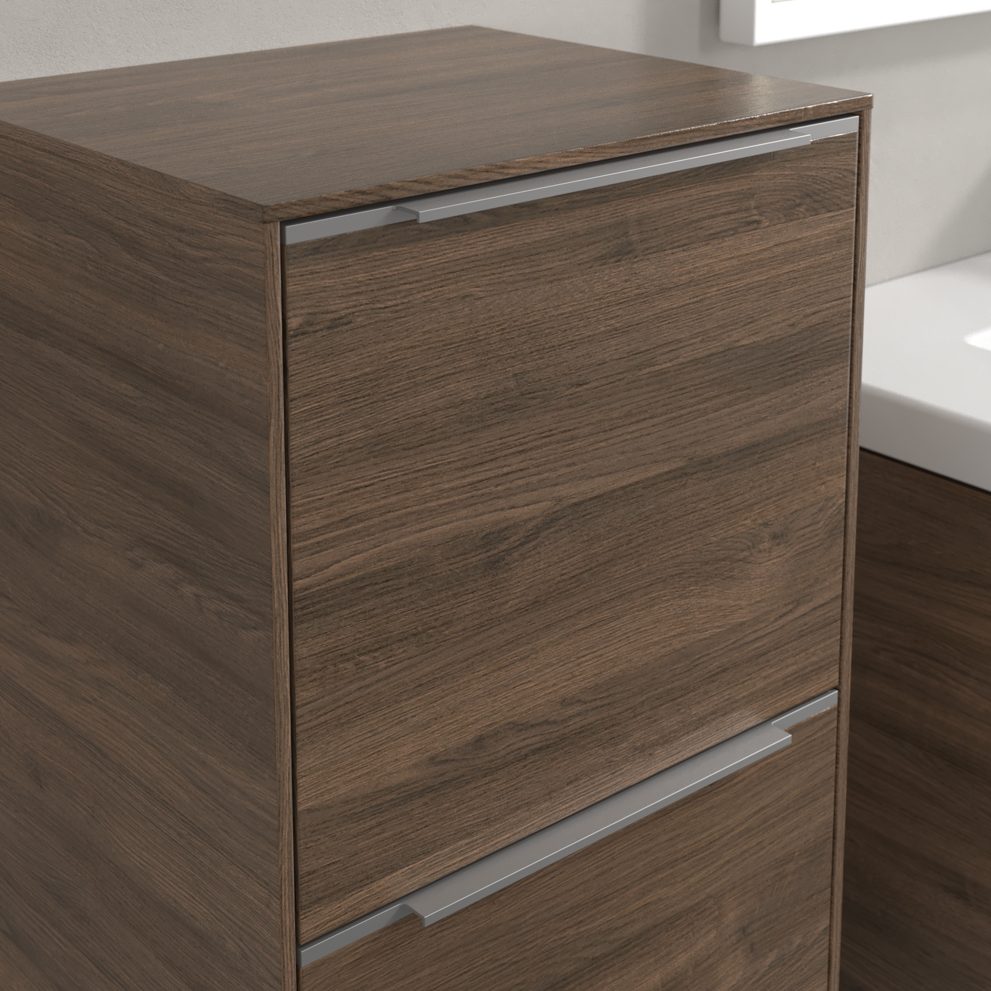 Subway 3.0 Side cabinet, 1 pull-out compartment, 1 door, 400x860x346mm, Body: Arizona Oak, Front: Arizona Oak