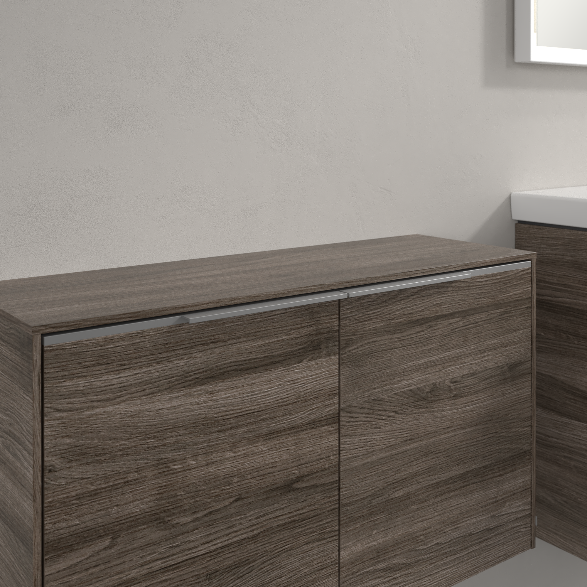 Subway 3.0 Sideboard, 2 doors, 728x423x240mm, Body: Stone Oak, Front: Stone Oak