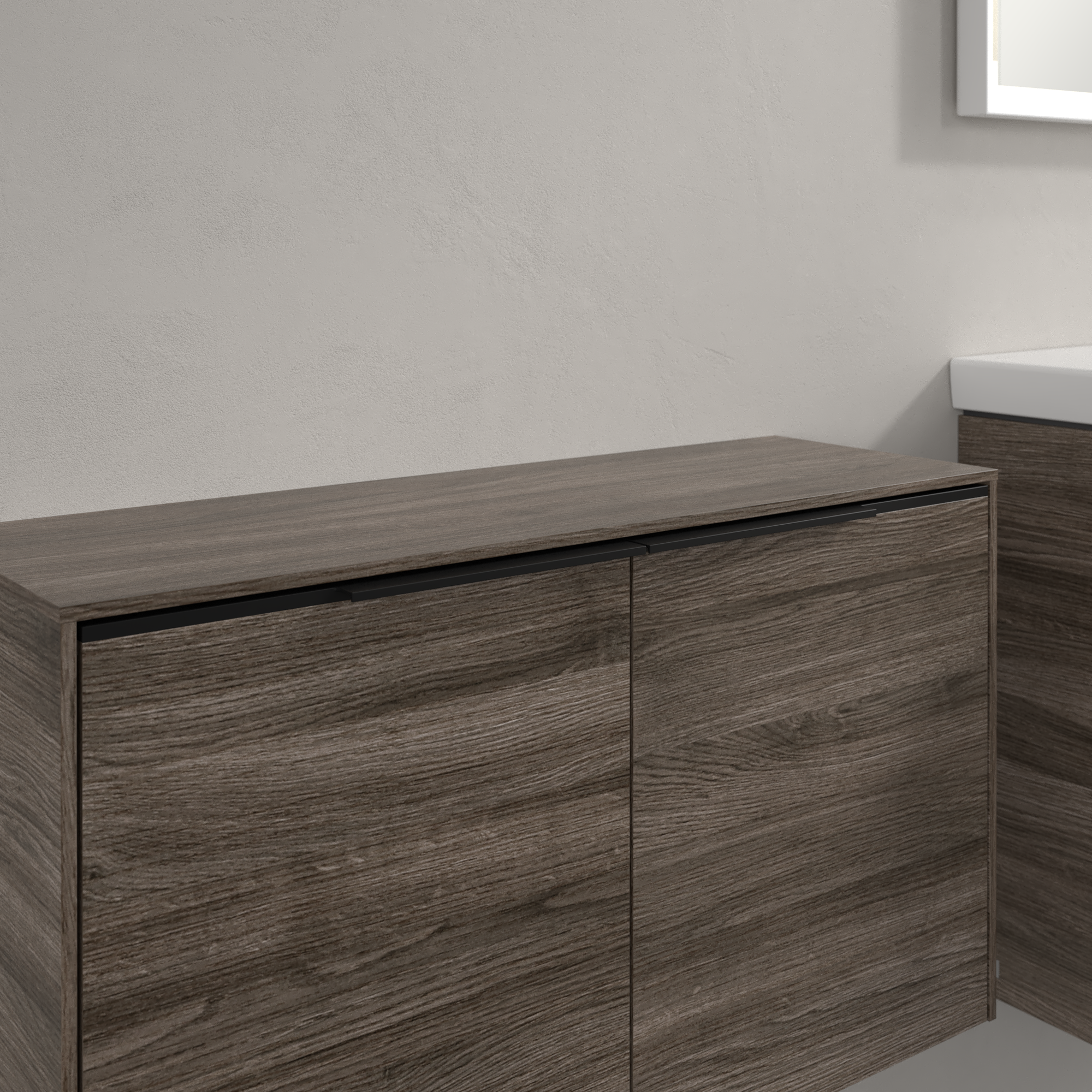 Subway 3.0 Sideboard, 2 doors, 728x423x240mm, Body: Stone Oak, Front: Stone Oak