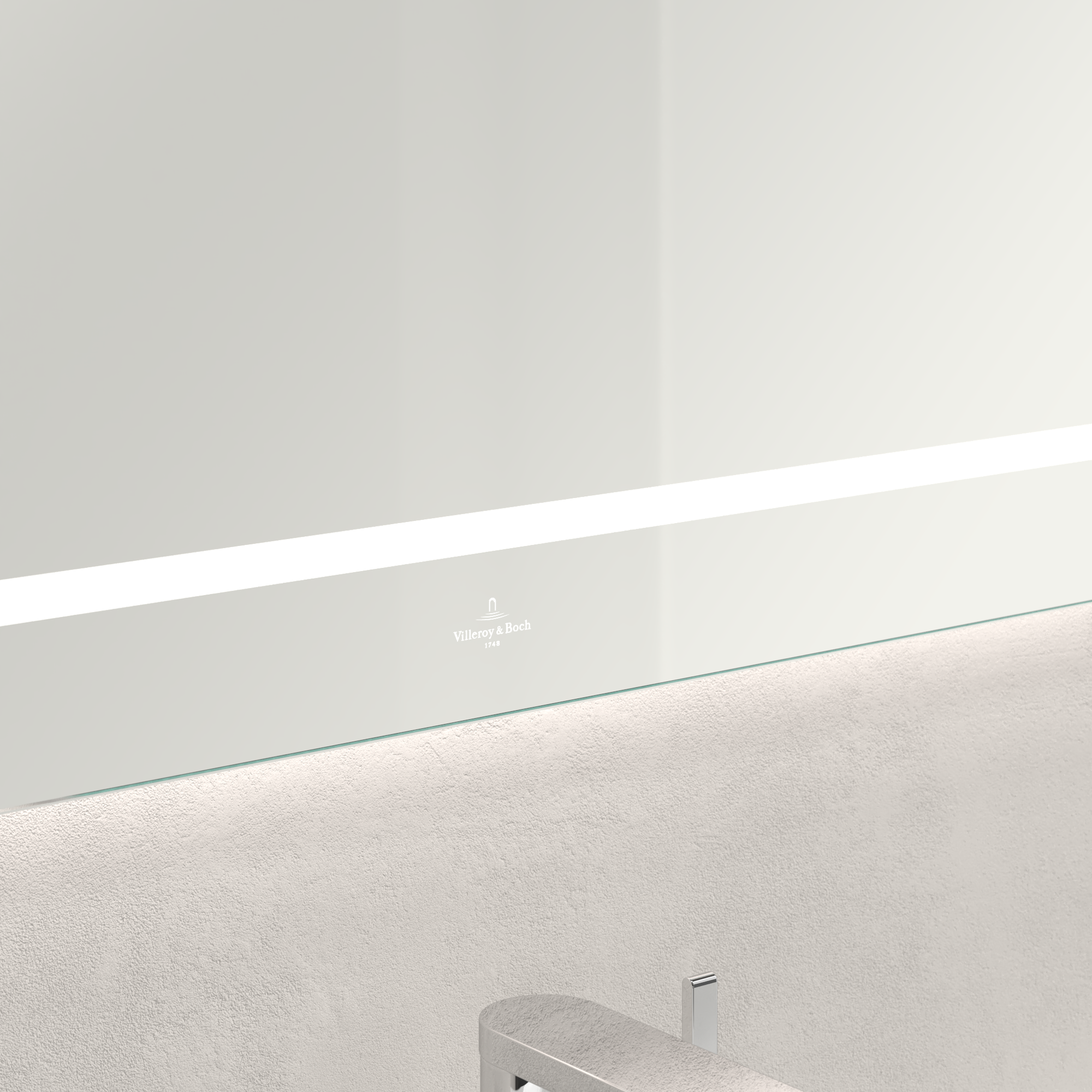 Finion Spiegel, mit Beleuchtung, 1000x750x45mm