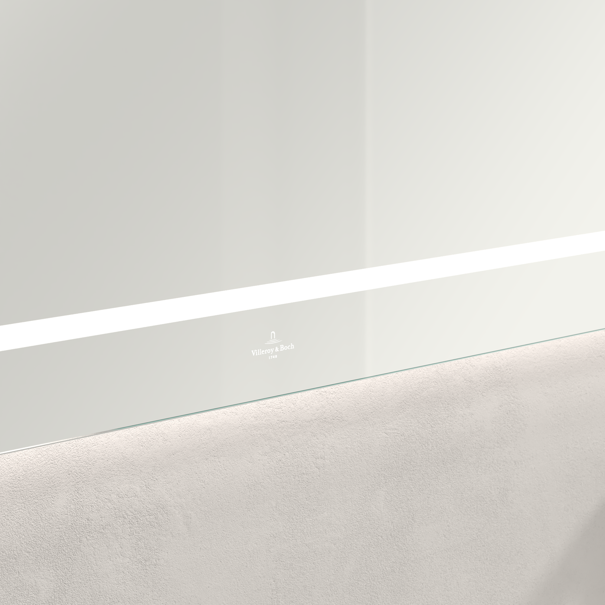 Finion Mirror, with lighting, 1600x750x45mm